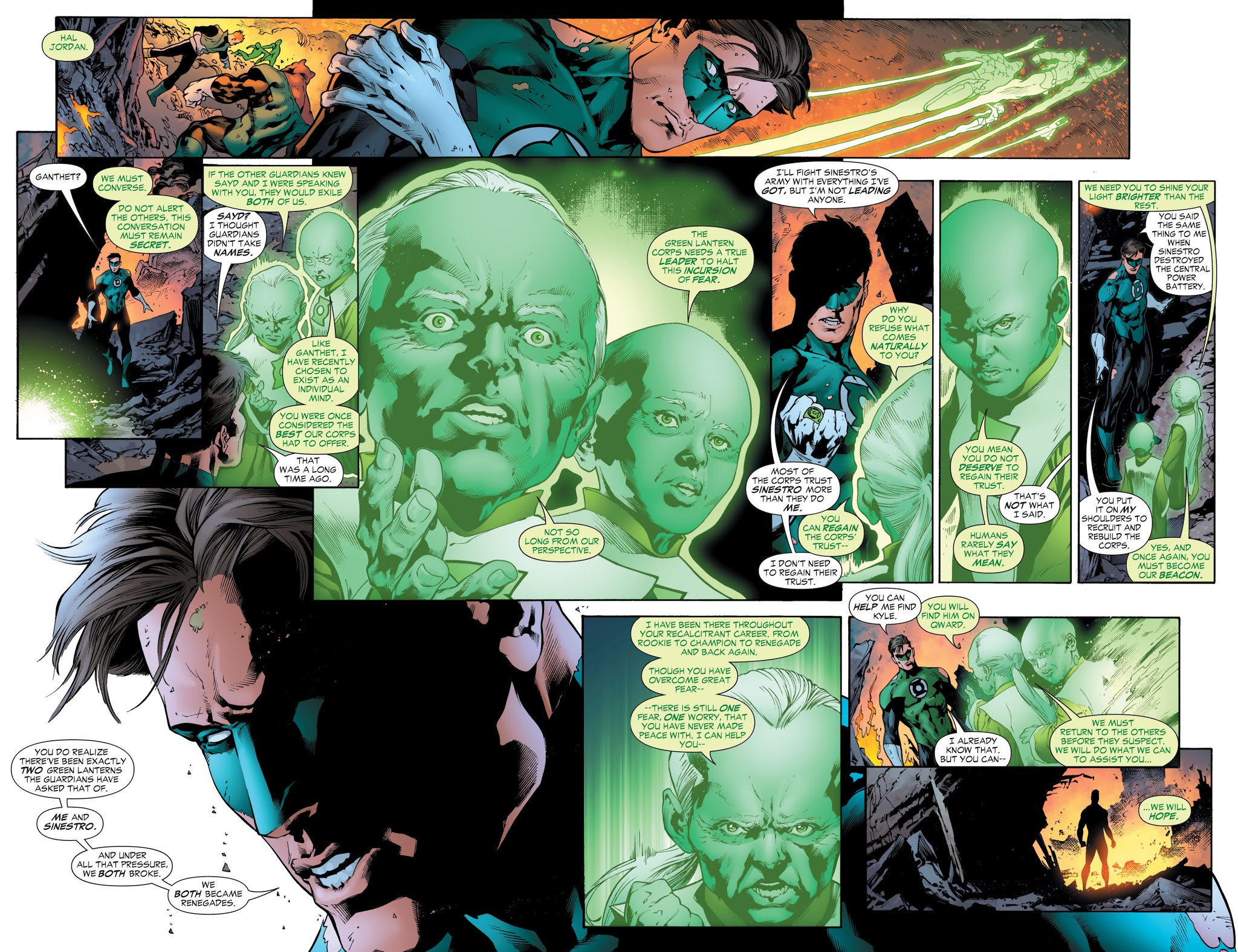 Read online Green Lantern (2005) comic -  Issue # _TPB 4 (Part 1) - 60
