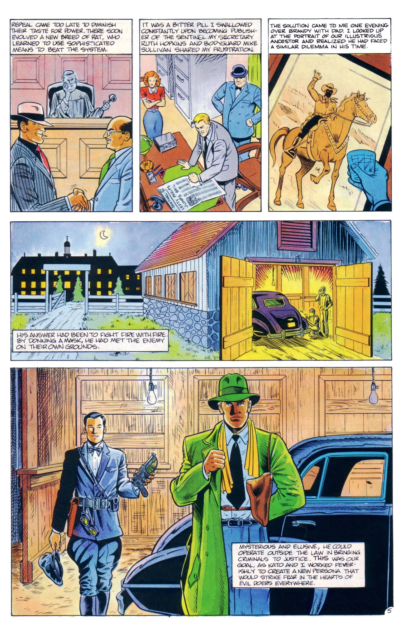 Read online The Green Hornet (1989) comic -  Issue #1 - 8