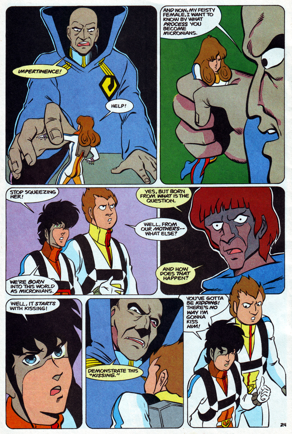 Read online Robotech The Macross Saga comic -  Issue #14 - 24