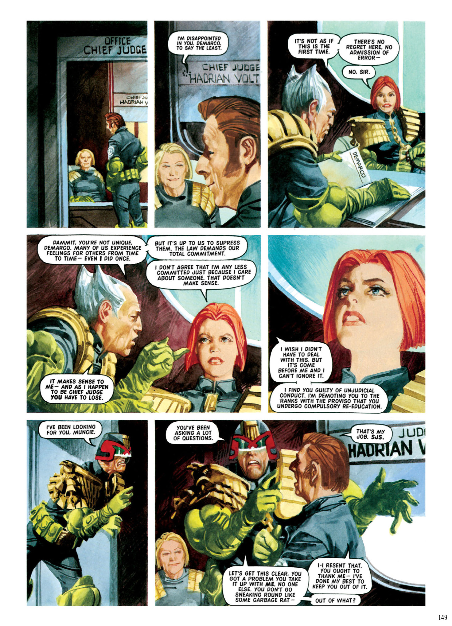 Read online Judge Dredd: The Complete Case Files comic -  Issue # TPB 29 - 151