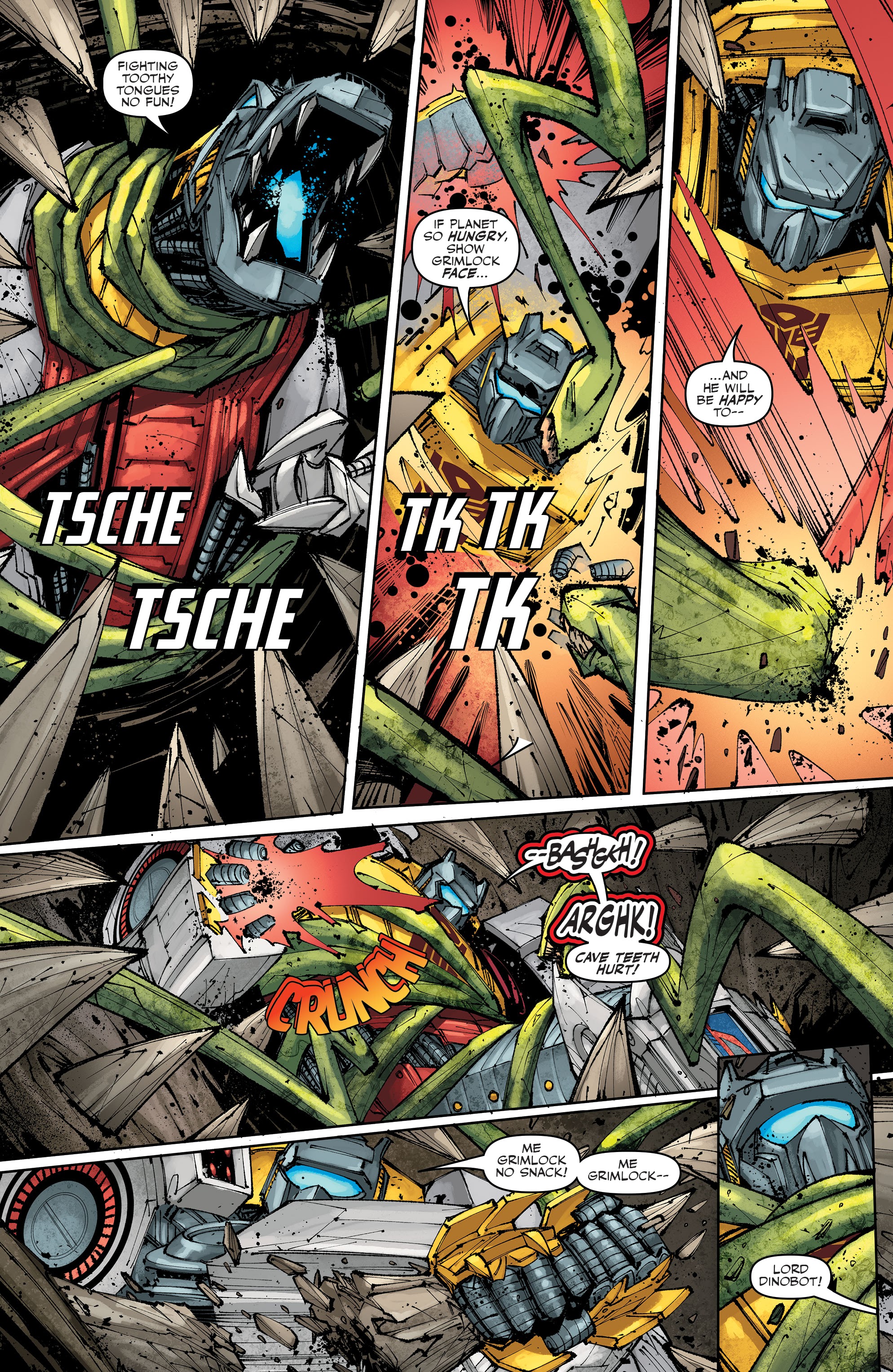 Read online Transformers: King Grimlock comic -  Issue #2 - 7