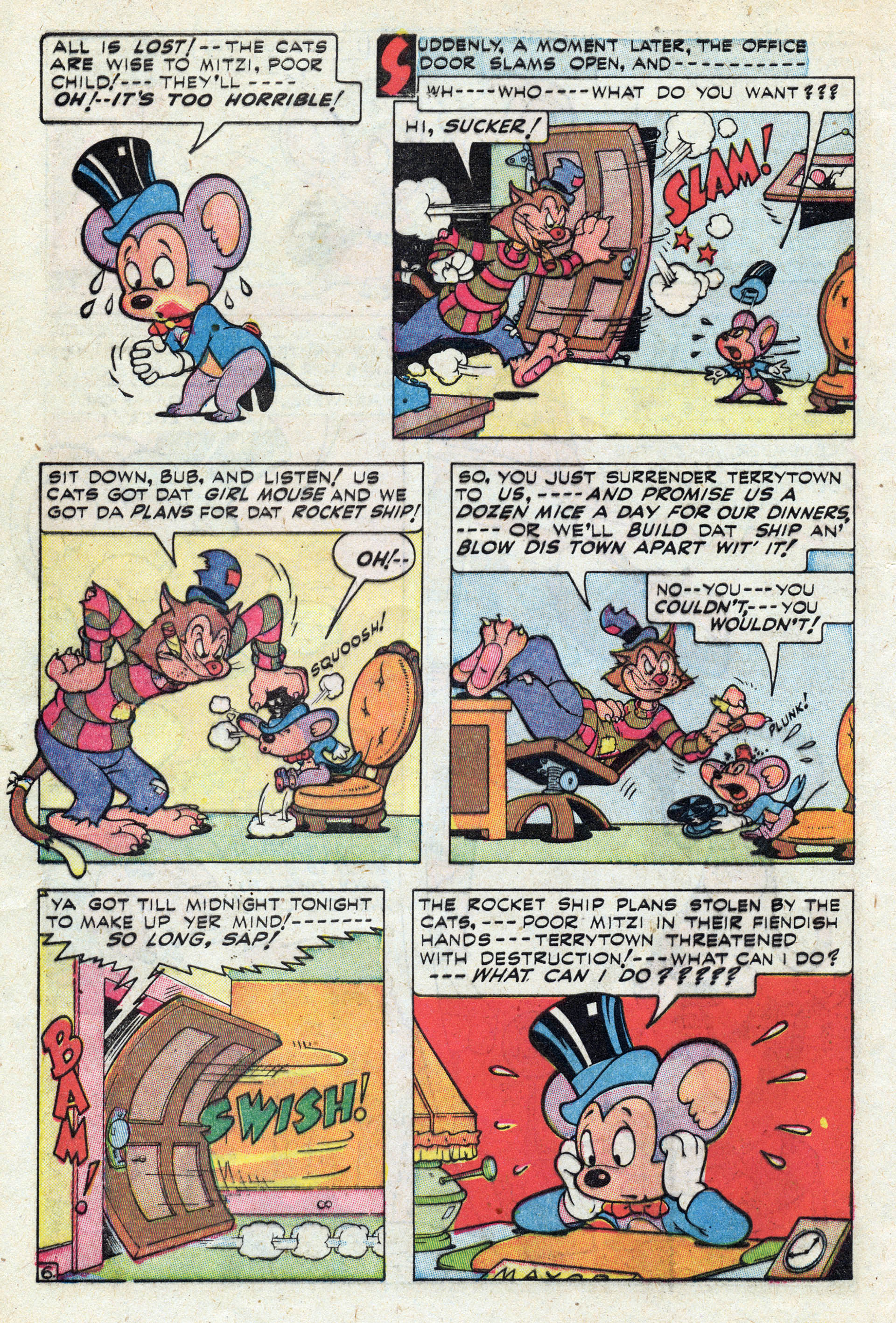 Read online Paul Terry's Mighty Mouse Comics comic -  Issue #3 - 9