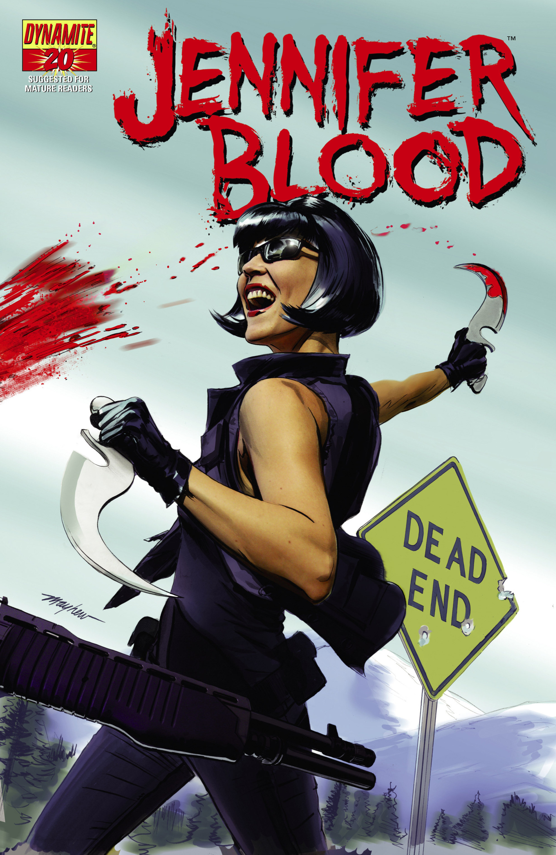 Read online Jennifer Blood comic -  Issue #20 - 1