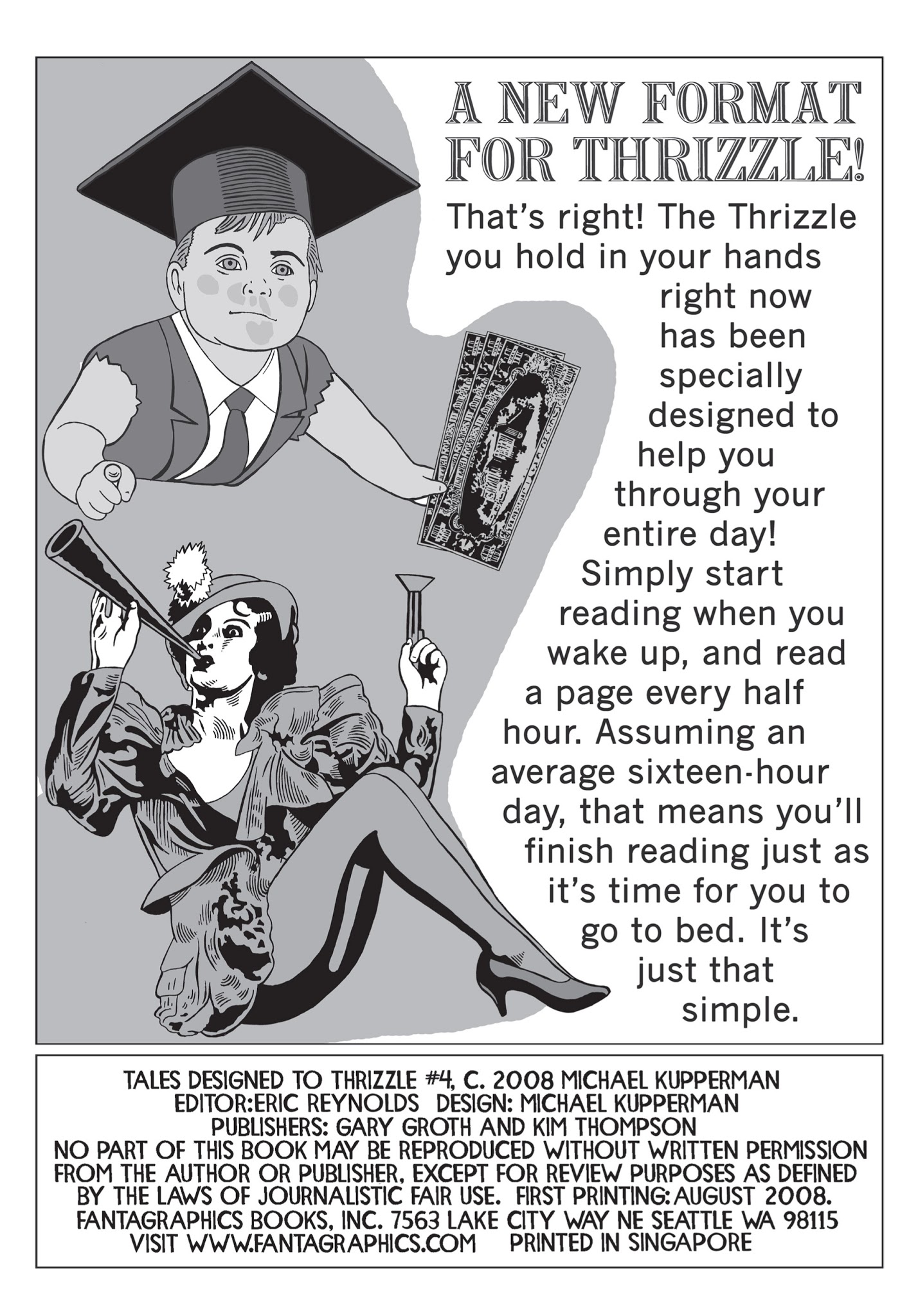 Read online Tales Designed To Thrizzle comic -  Issue #4 - 2