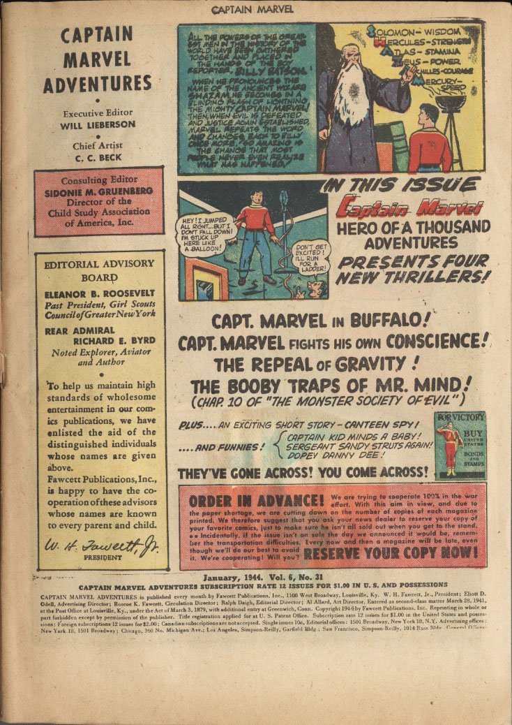 Read online Captain Marvel Adventures comic -  Issue #31 - 3