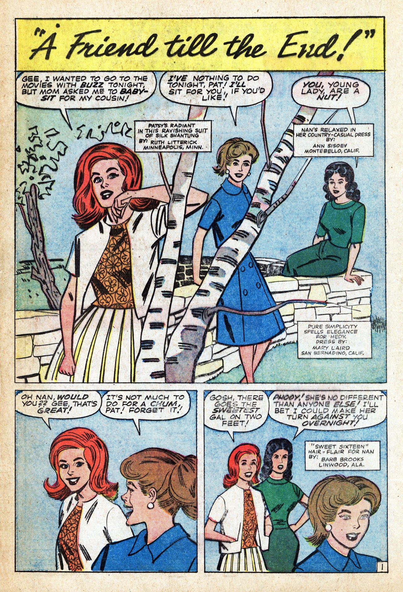 Read online Patsy and Hedy comic -  Issue #90 - 20