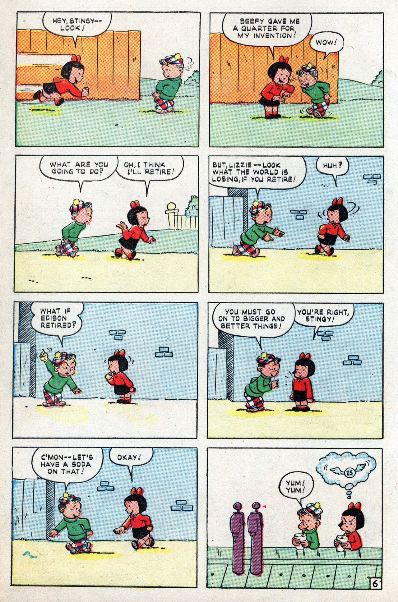 Read online Little Lizzie (1949) comic -  Issue #5 - 8