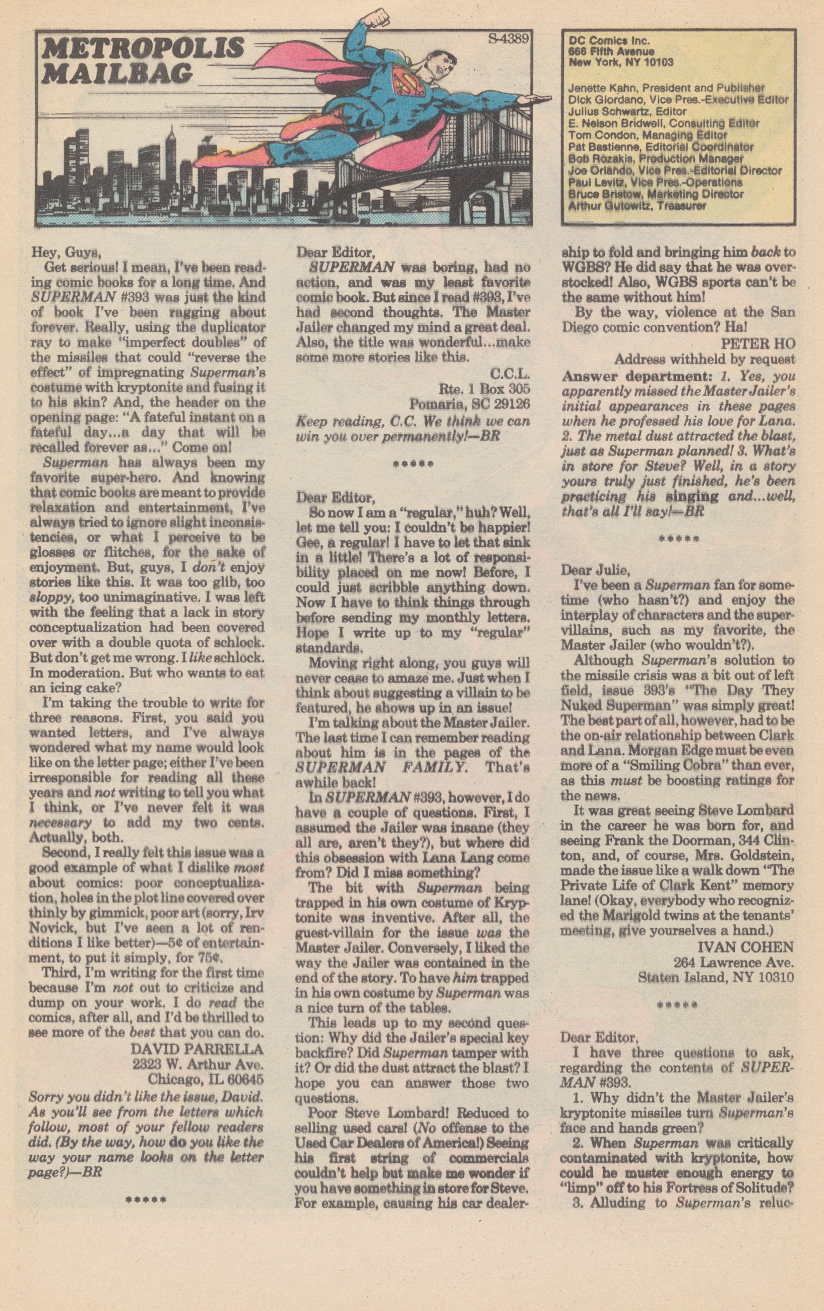Read online Superman (1939) comic -  Issue #397 - 30