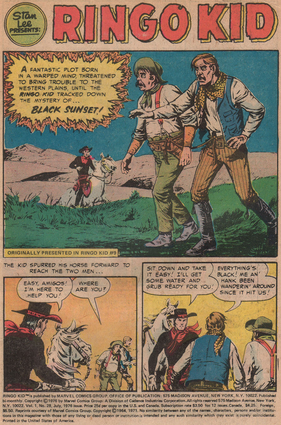 Read online Ringo Kid (1970) comic -  Issue #28 - 3