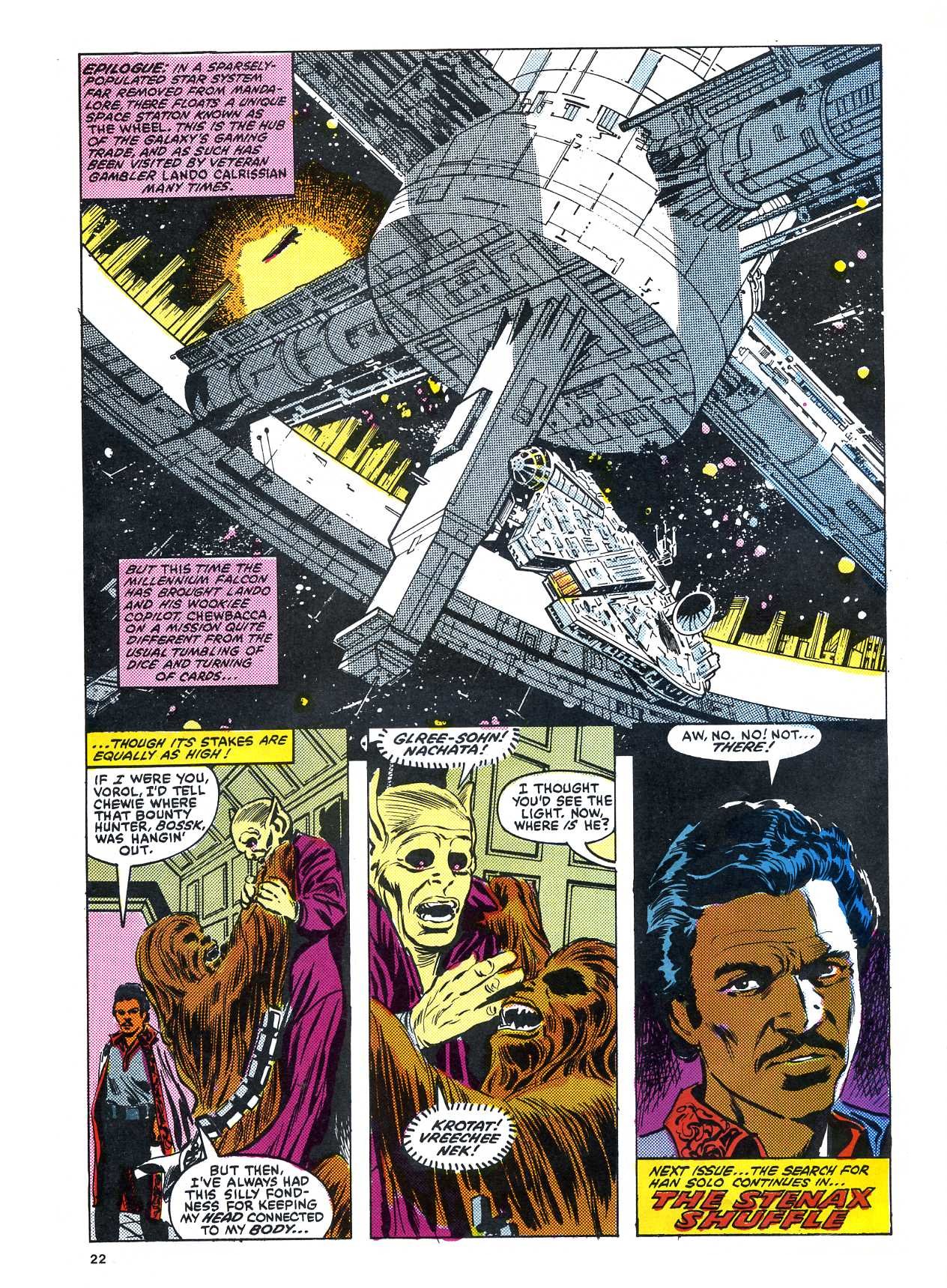 Read online Return of the Jedi comic -  Issue #144 - 22