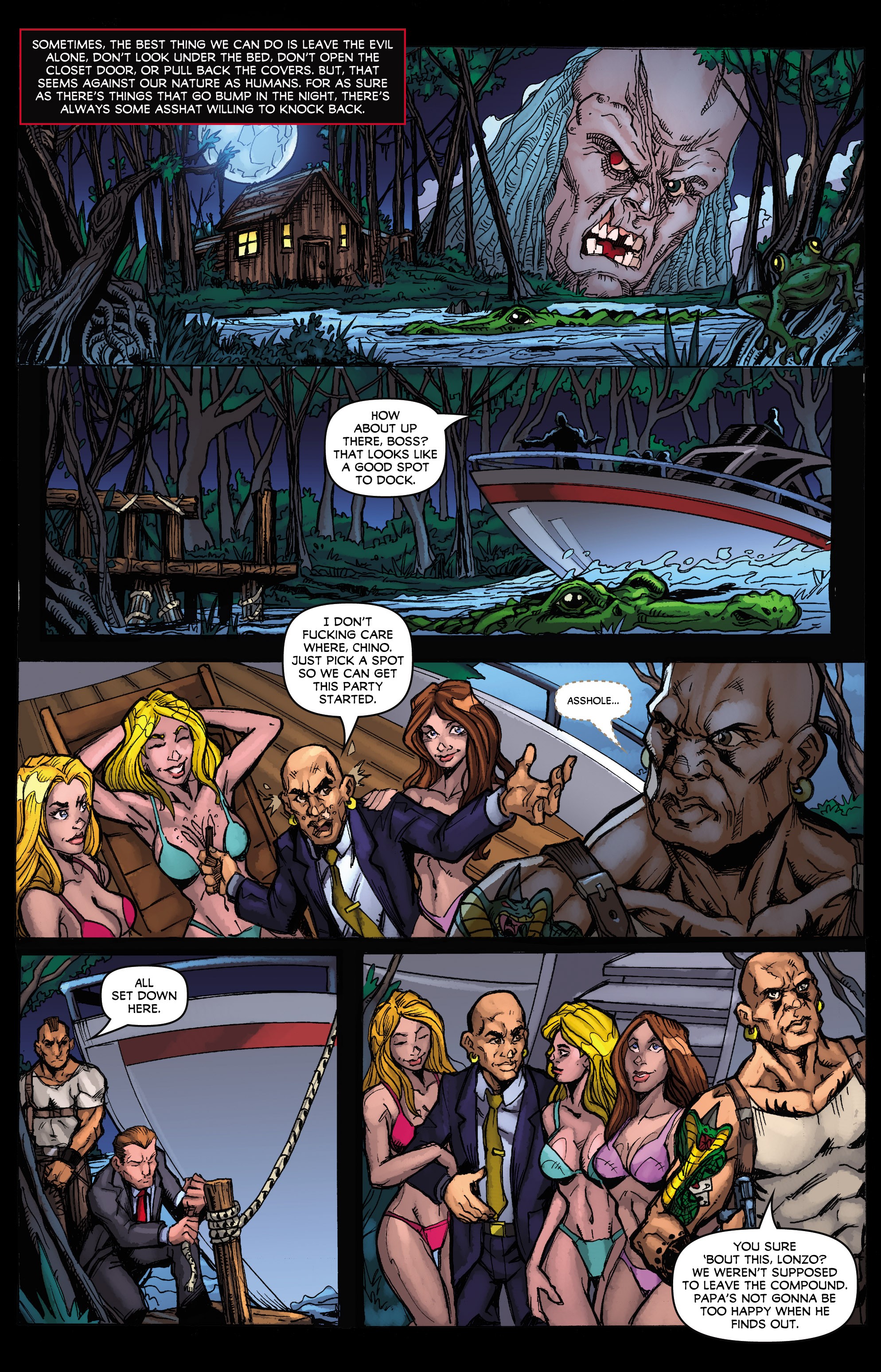 Read online Hatchet: Vengeance comic -  Issue #1 - 3
