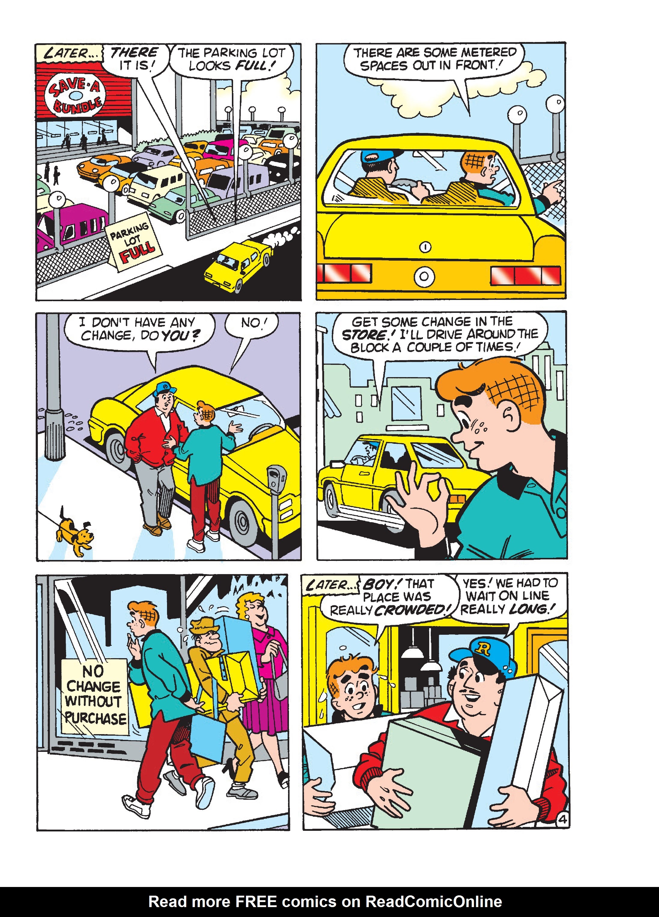Read online Archie's Double Digest Magazine comic -  Issue #302 - 144