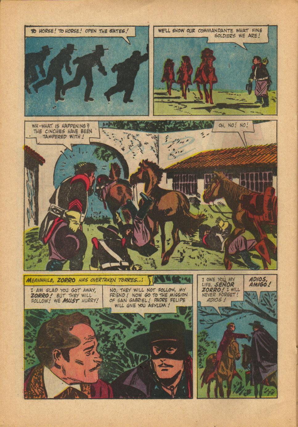 Read online Zorro (1966) comic -  Issue #1 - 20