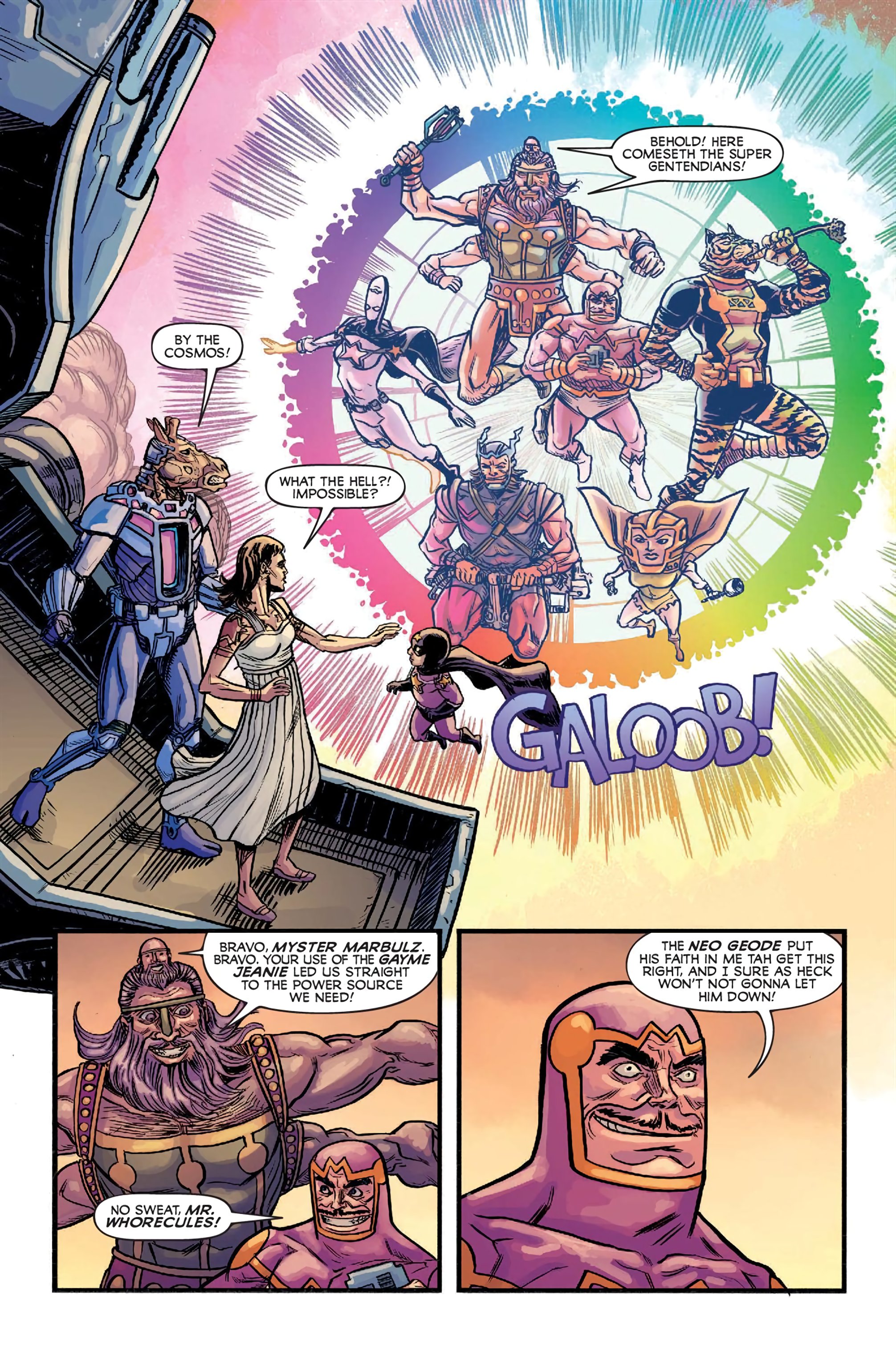 Read online God Hates Astronauts comic -  Issue # _The Omnimegabus (Part 3) - 96