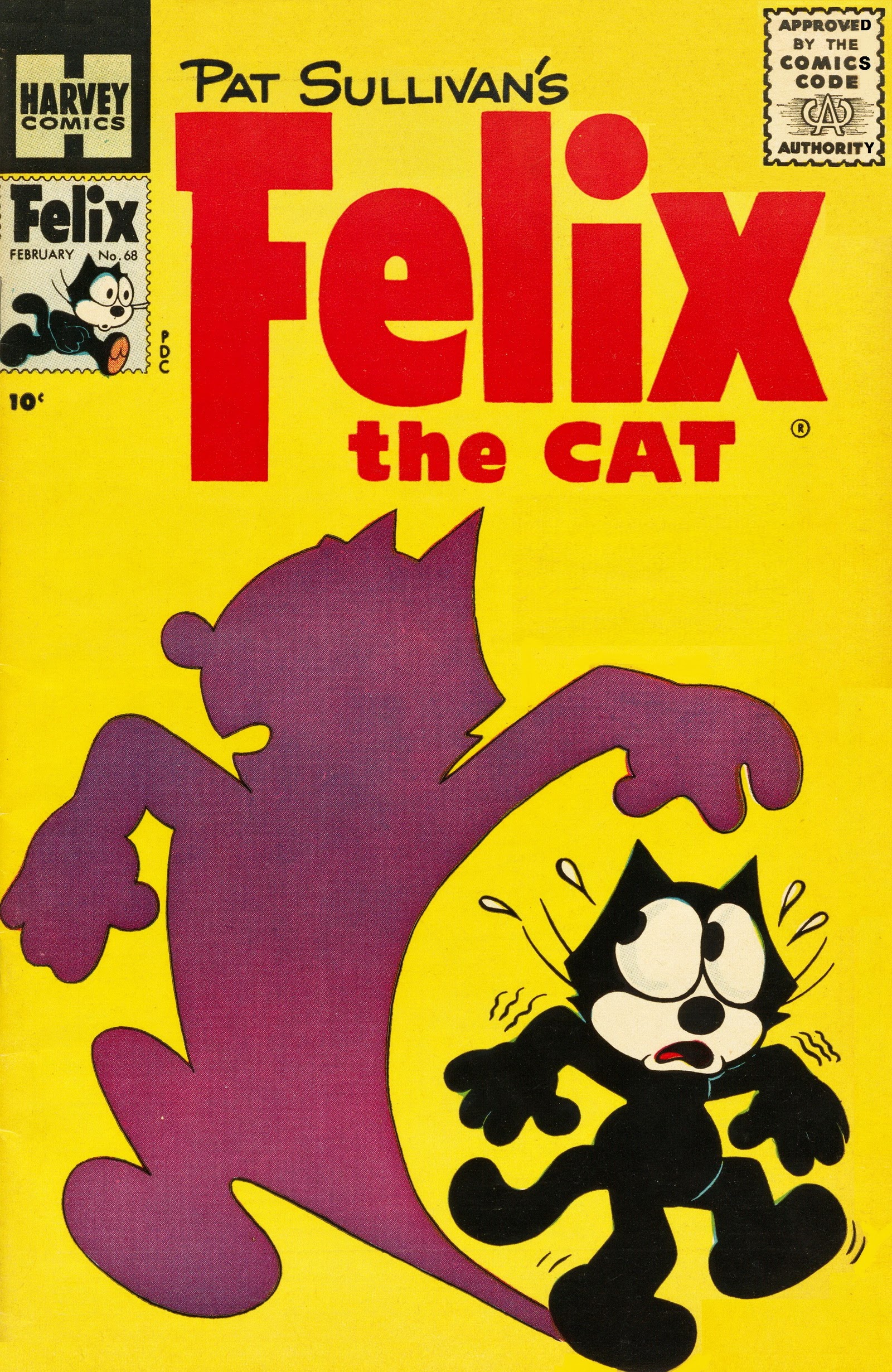 Read online Felix the Cat (1955) comic -  Issue #68 - 1