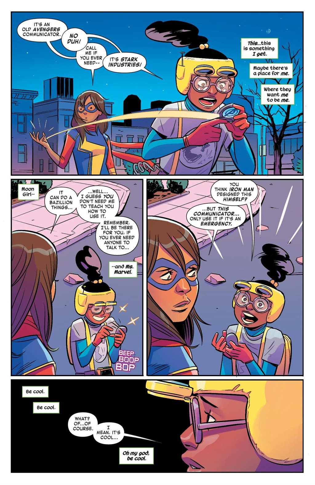 Read online Ms. Marvel Meets The Marvel Universe comic -  Issue # TPB (Part 3) - 3