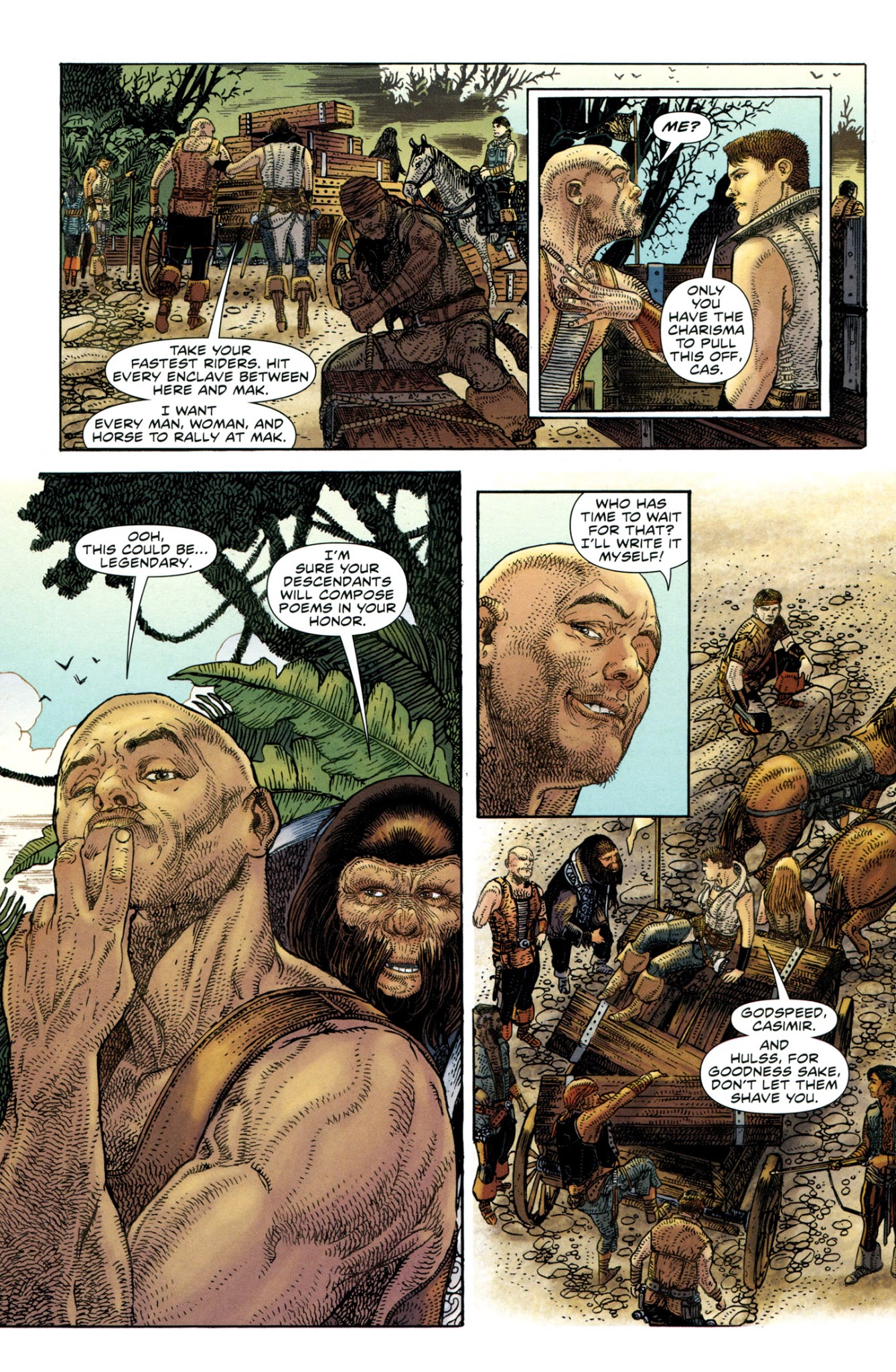 Read online Planet of the Apes (2011) comic -  Issue #15 - 7