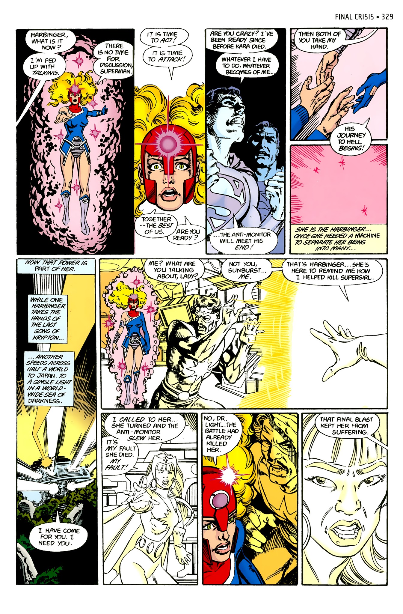 Read online Crisis on Infinite Earths (1985) comic -  Issue # _Absolute Edition 2 - 130