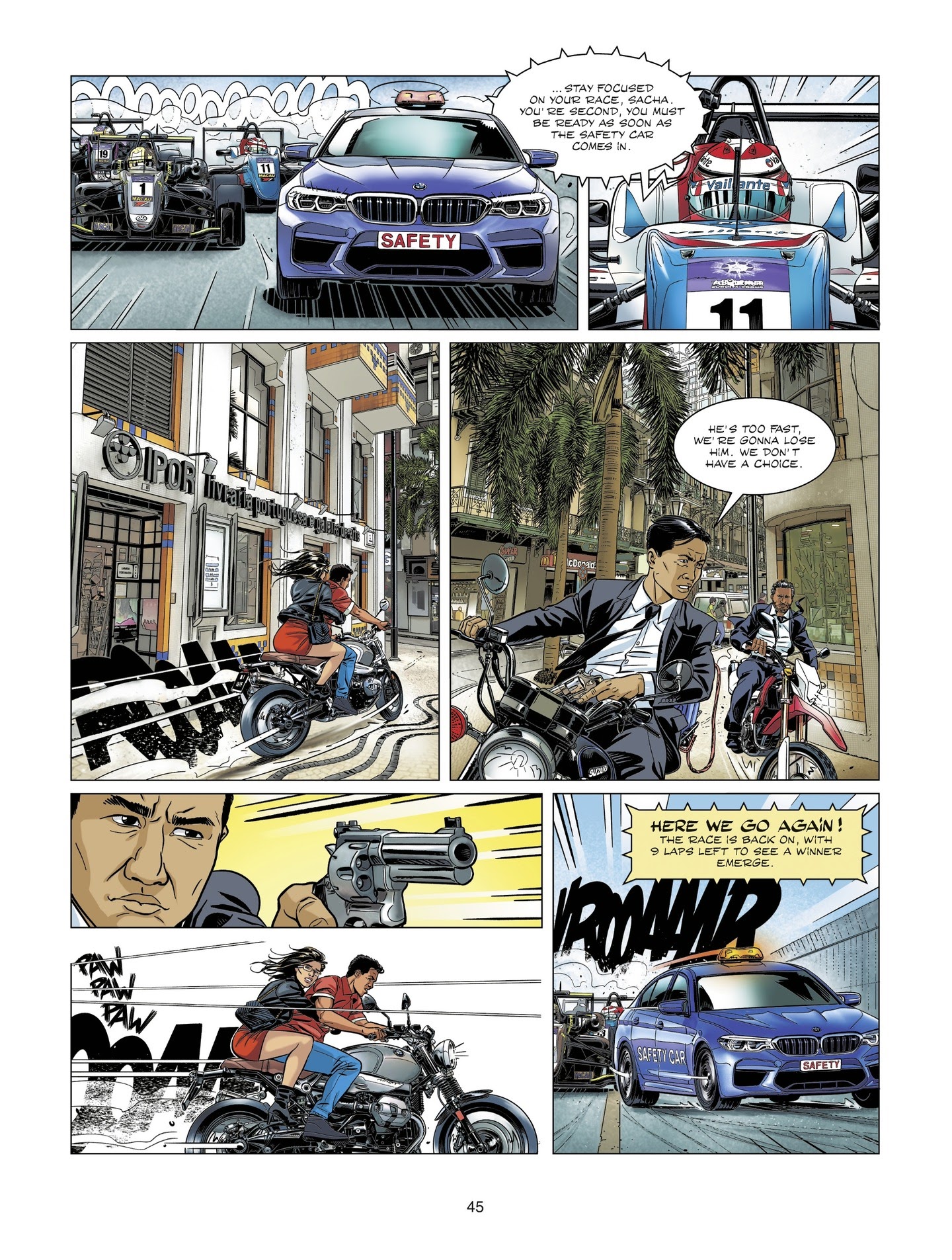 Read online Michel Vaillant comic -  Issue #7 - 45