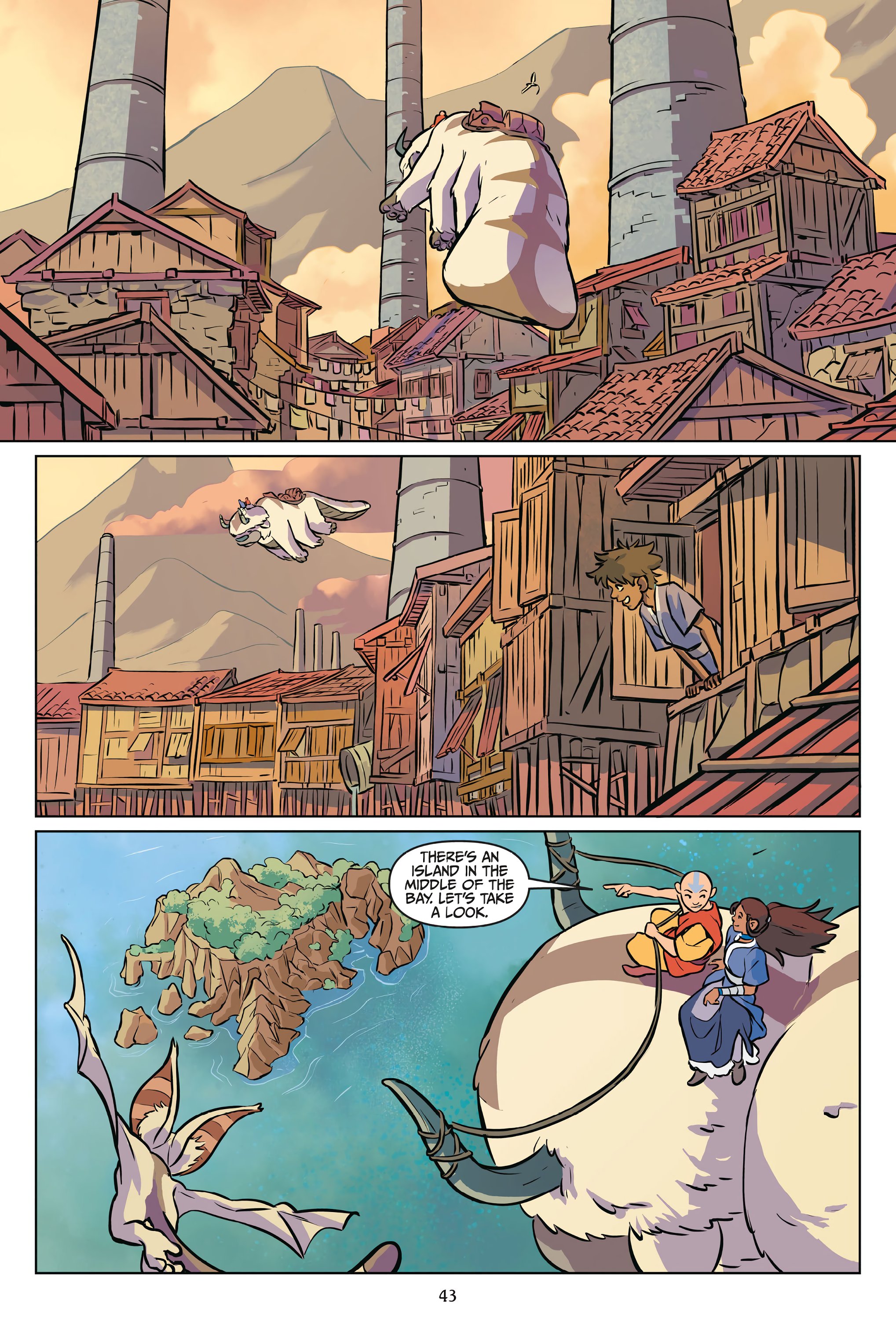 Read online Nickelodeon Avatar: The Last Airbender - Imbalance comic -  Issue # _Omnibus (Part 1) - 44