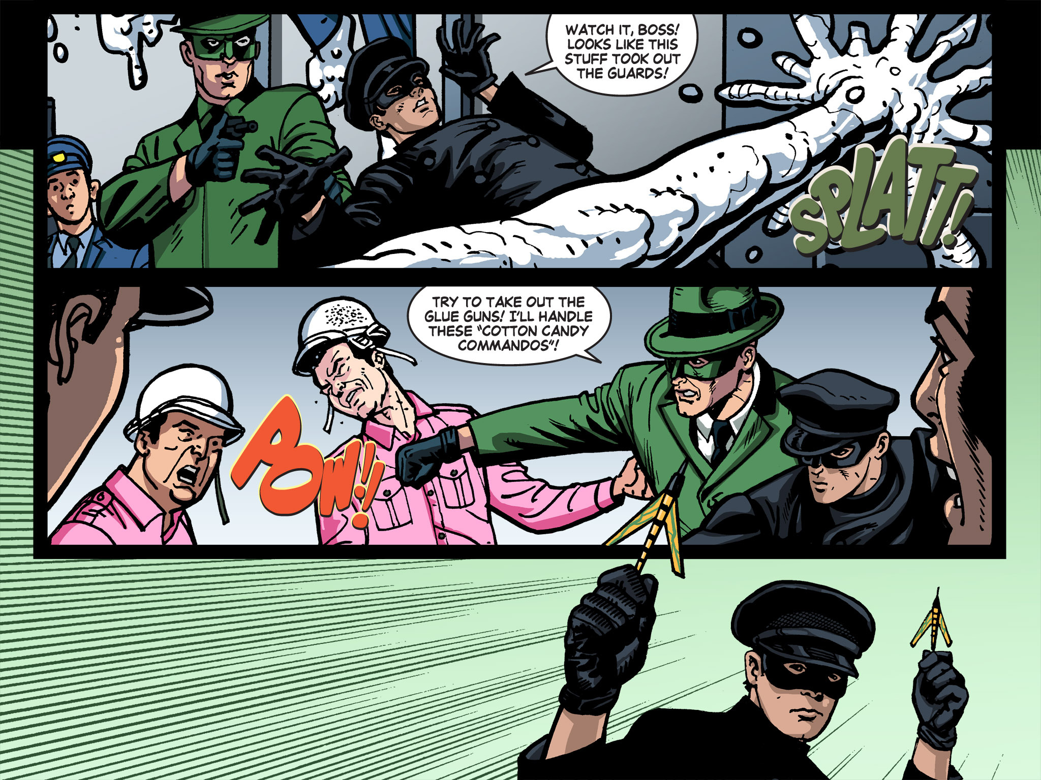 Read online Batman '66 Meets the Green Hornet [II] comic -  Issue #2 - 16