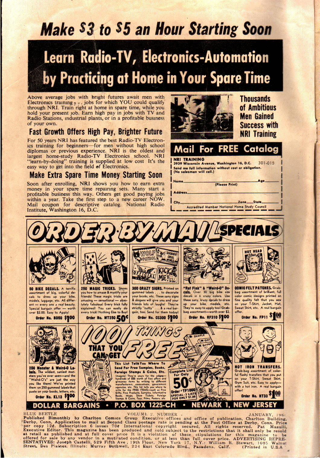 Read online Blue Beetle (1964) comic -  Issue #4 - 2