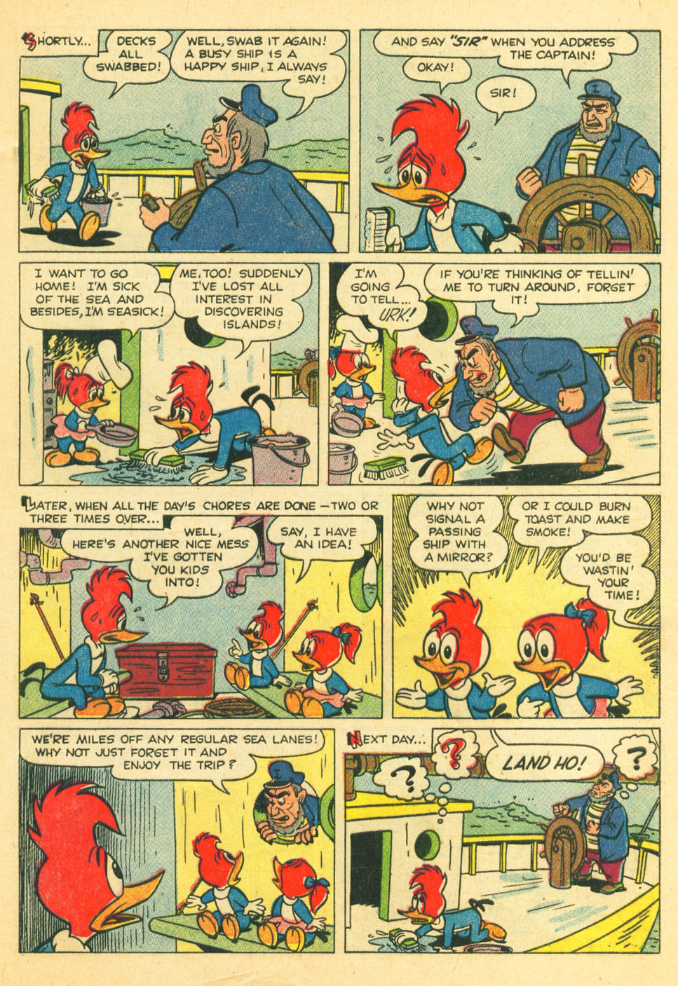 Read online Walter Lantz Woody Woodpecker (1952) comic -  Issue #37 - 8