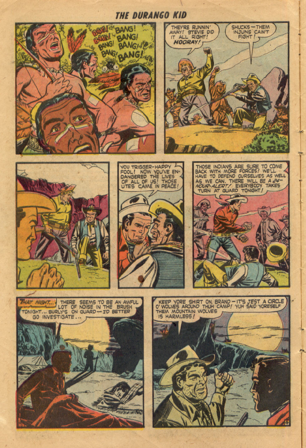 Read online Charles Starrett as The Durango Kid comic -  Issue #8 - 5