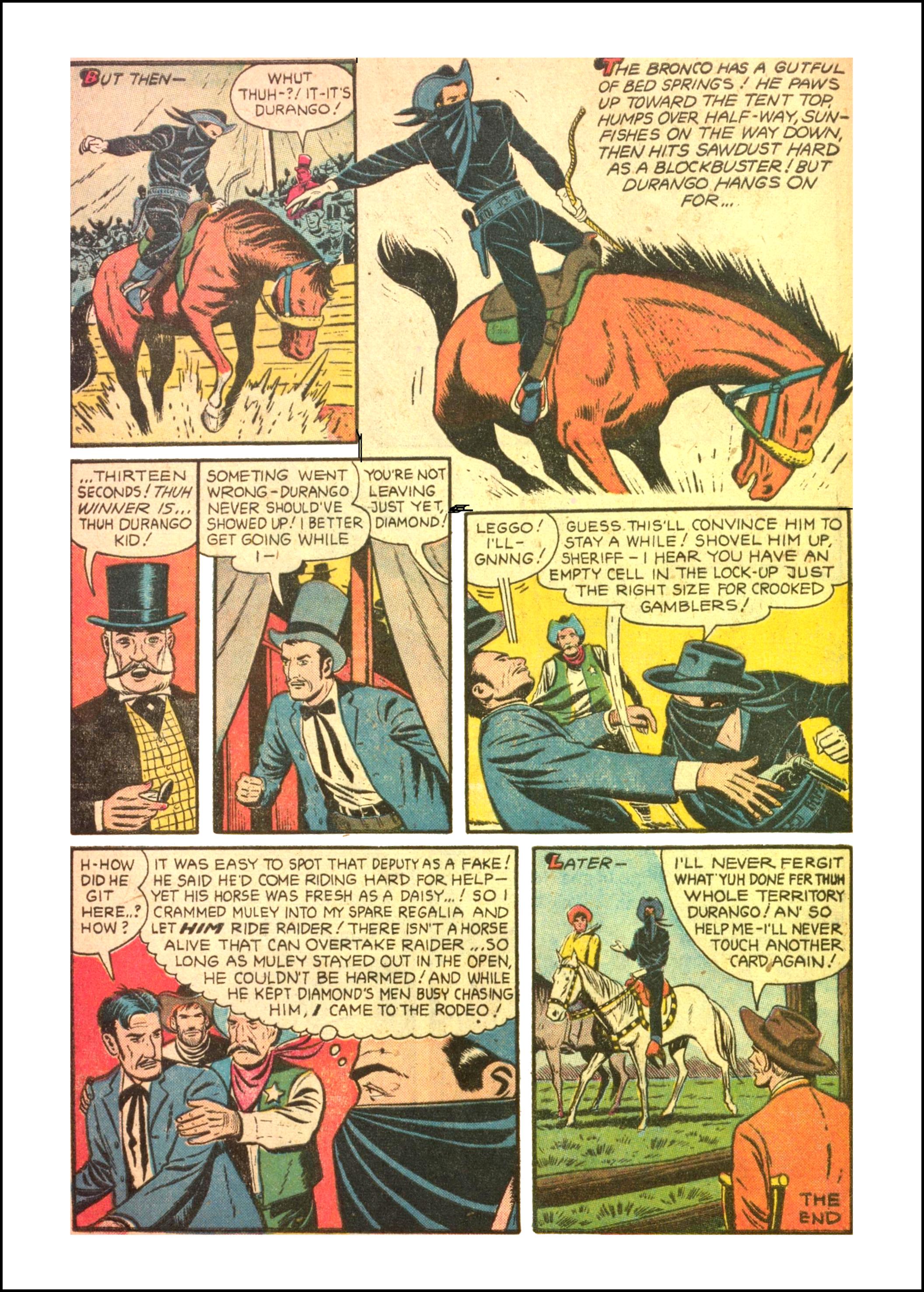 Read online Charles Starrett as The Durango Kid comic -  Issue #36 - 8