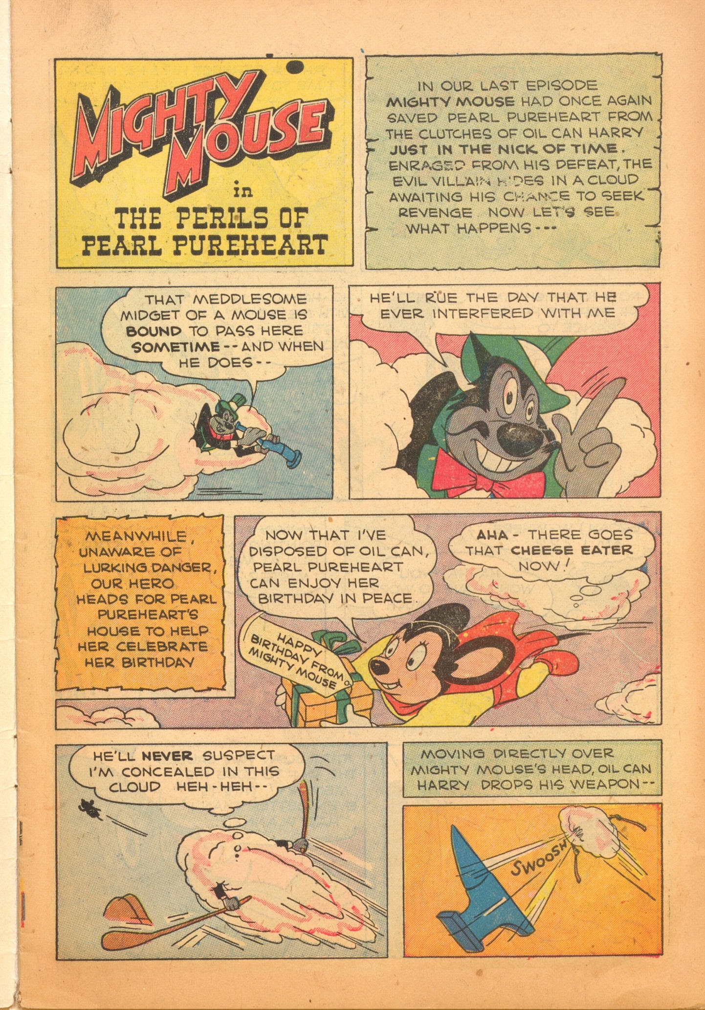 Read online Paul Terry's Mighty Mouse Comics comic -  Issue #17 - 3