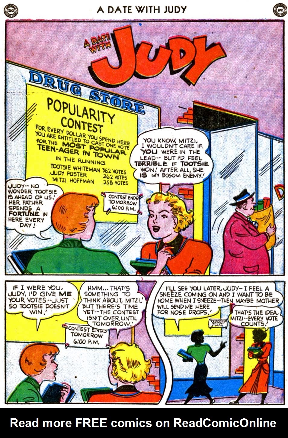 Read online A Date with Judy comic -  Issue #21 - 44
