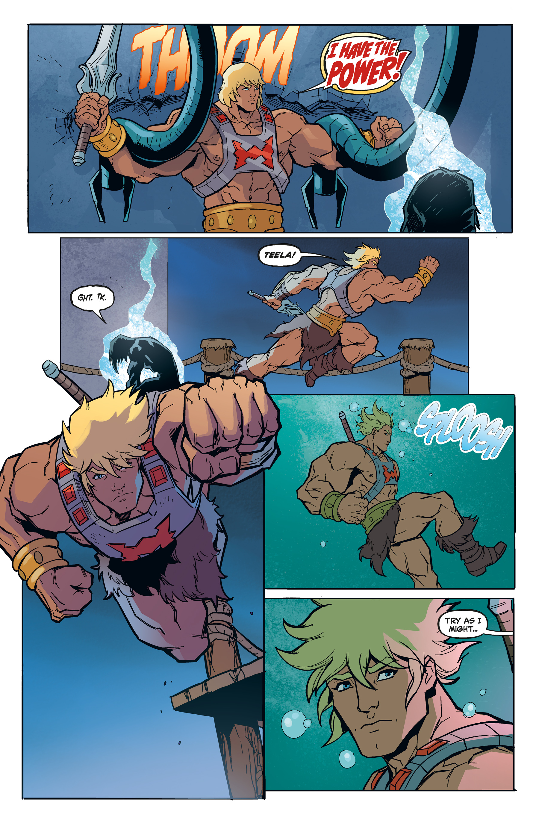 Read online Masters of the Universe: Forge of Destiny comic -  Issue #3 - 19