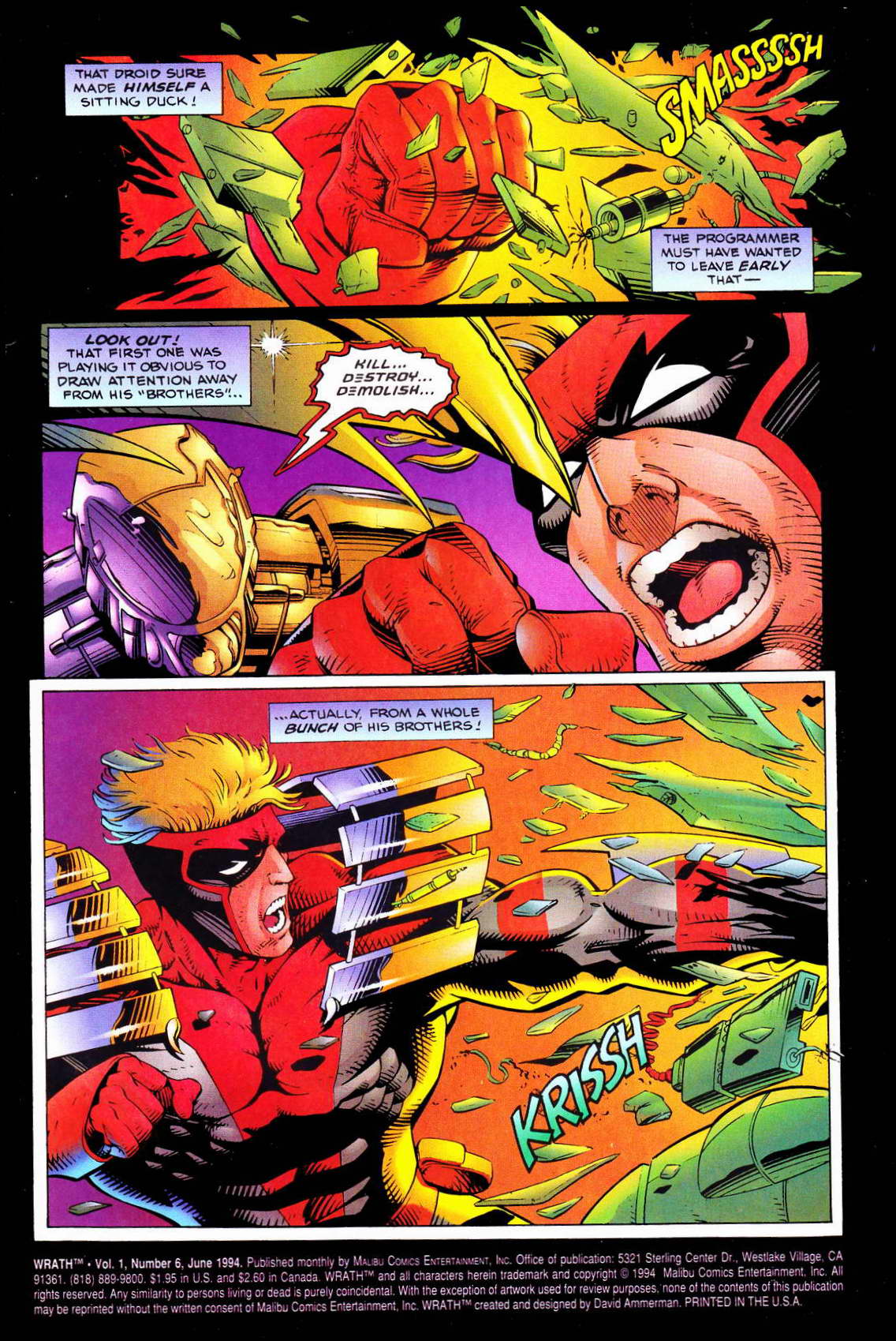 Read online Wrath comic -  Issue #6 - 3