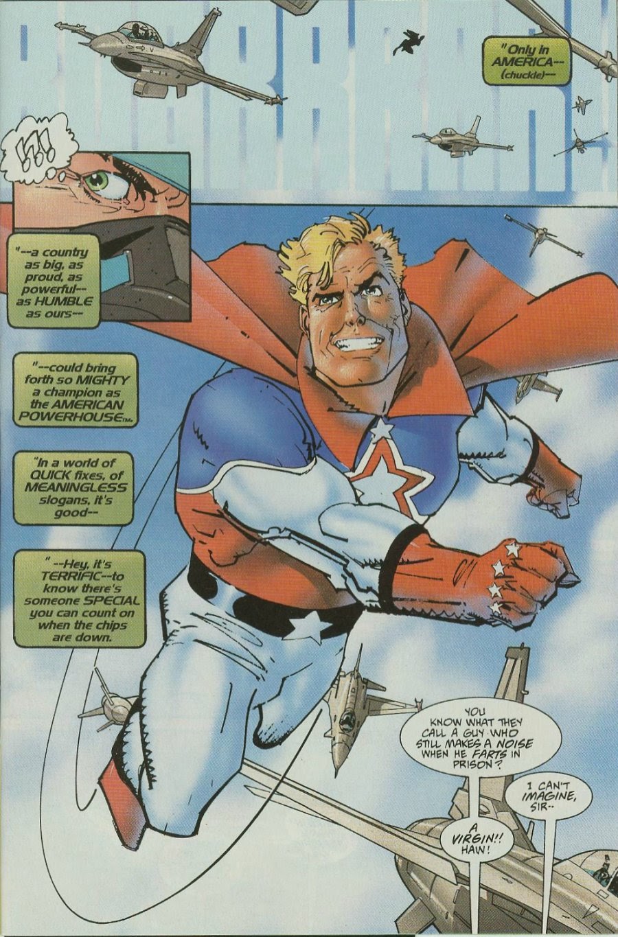 Read online Power & Glory comic -  Issue #1 - 4