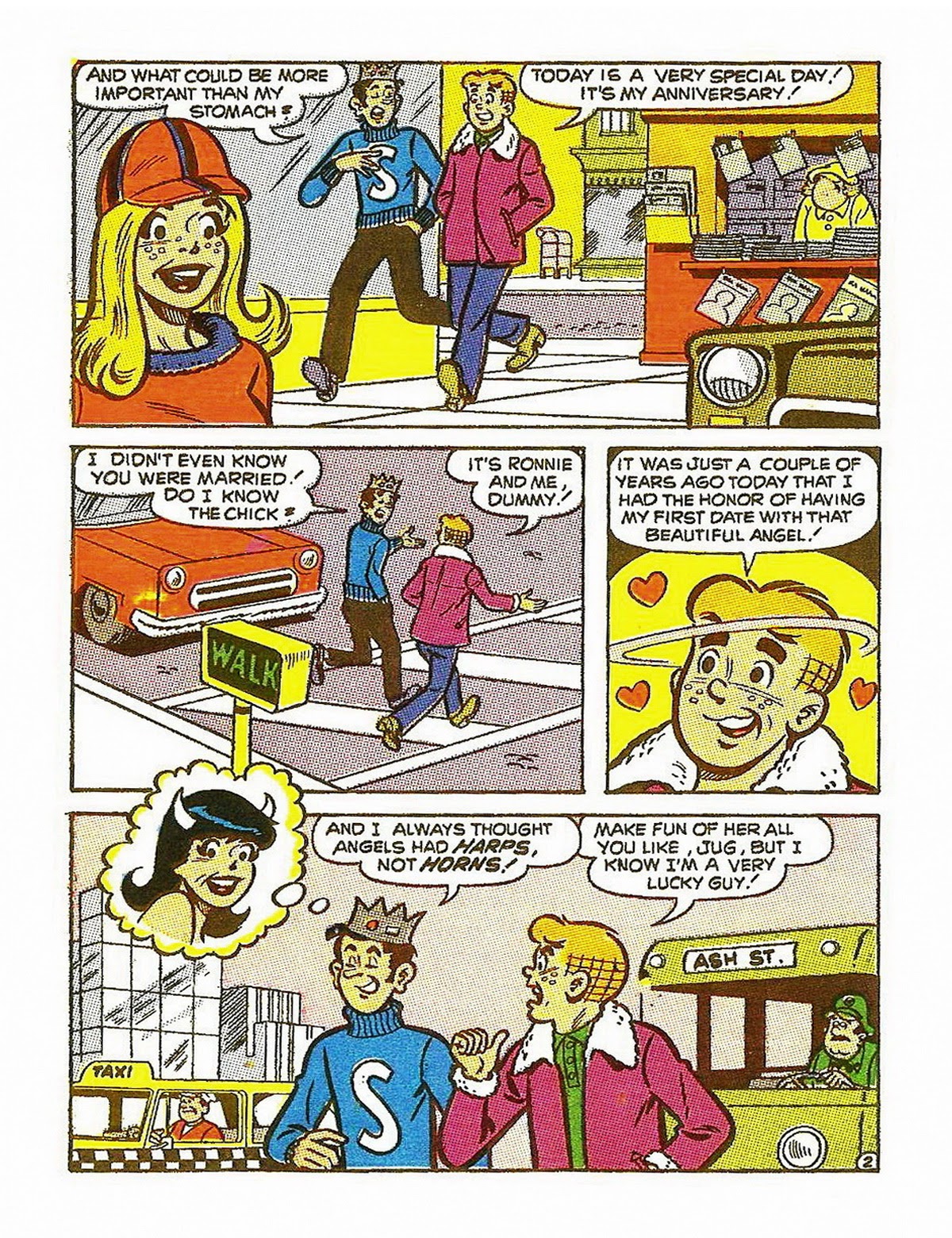 Read online Archie's Double Digest Magazine comic -  Issue #56 - 196