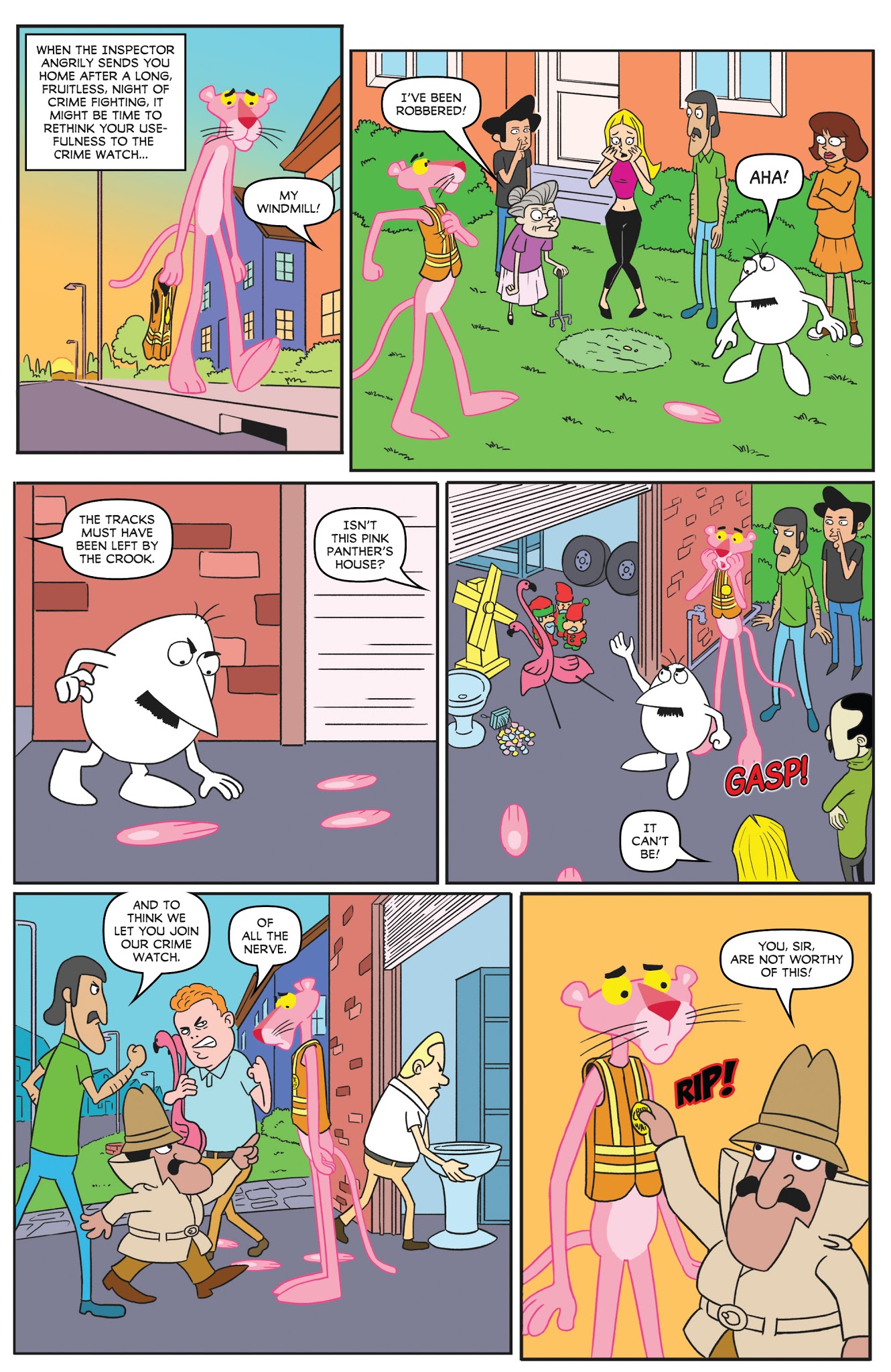 Read online Pink Panther vs. The Inspector comic -  Issue # Full - 19