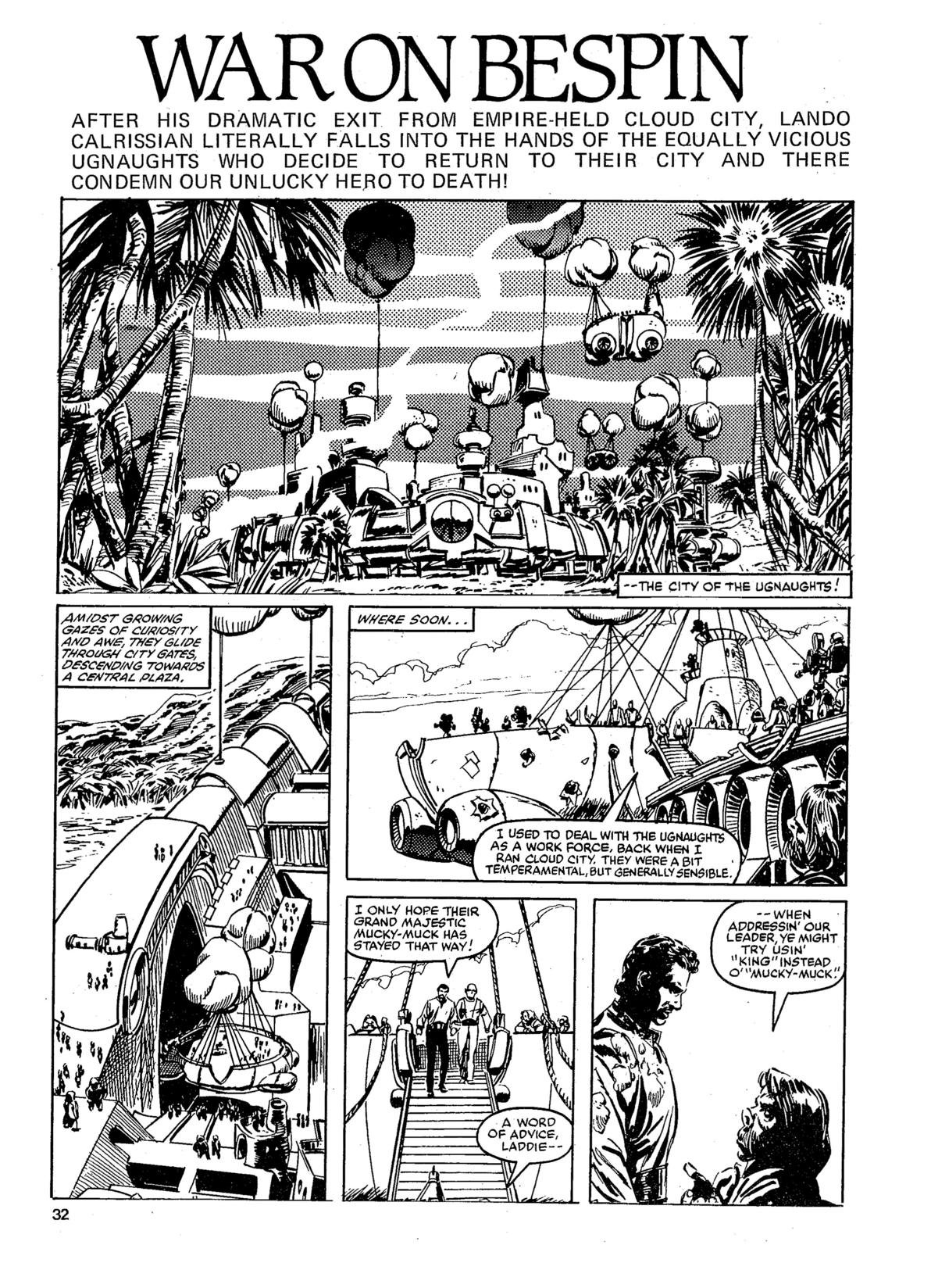 Read online Star Wars Weekly comic -  Issue #157 - 32