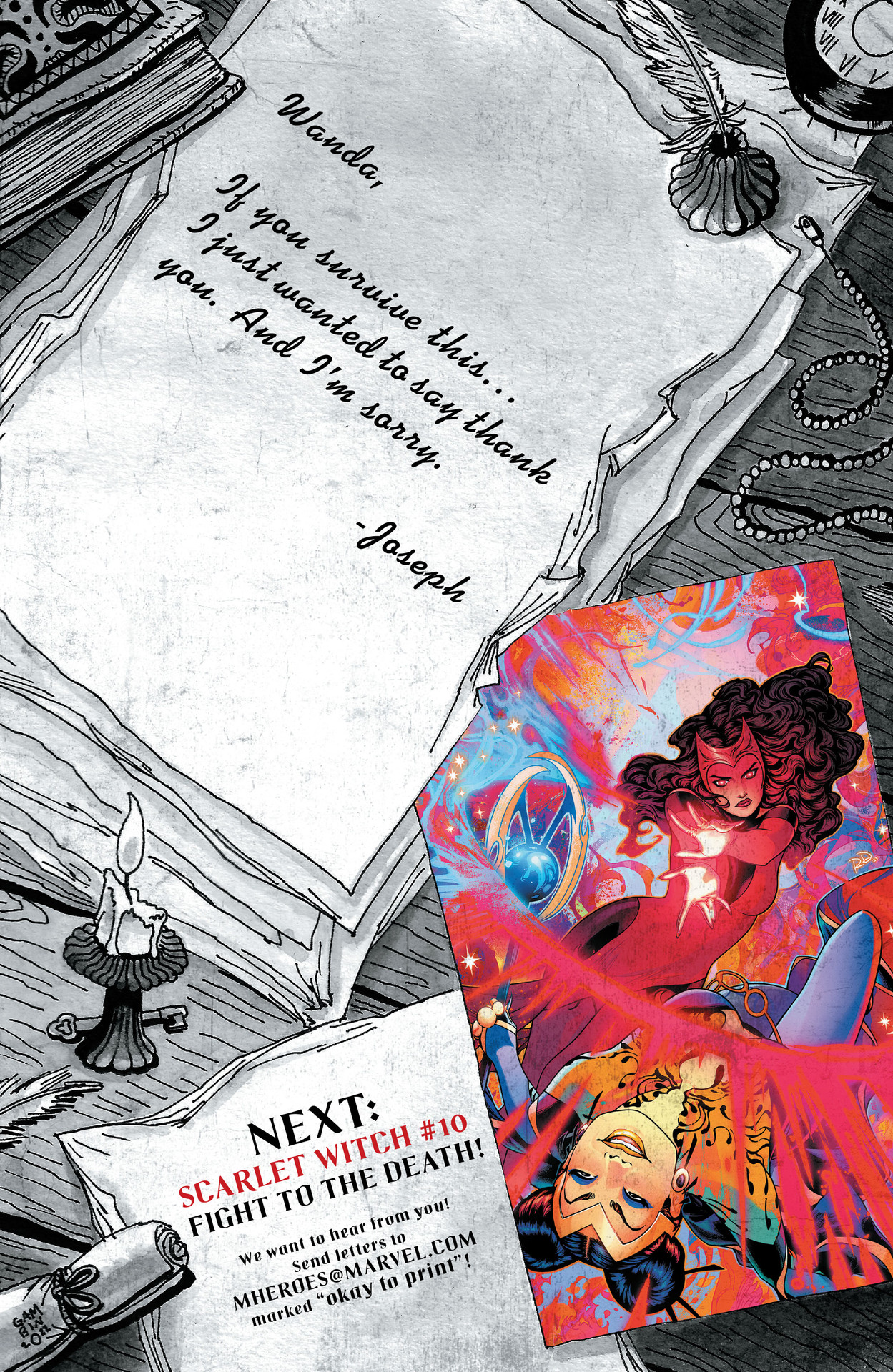 Read online Scarlet Witch (2023) comic -  Issue #9 - 32