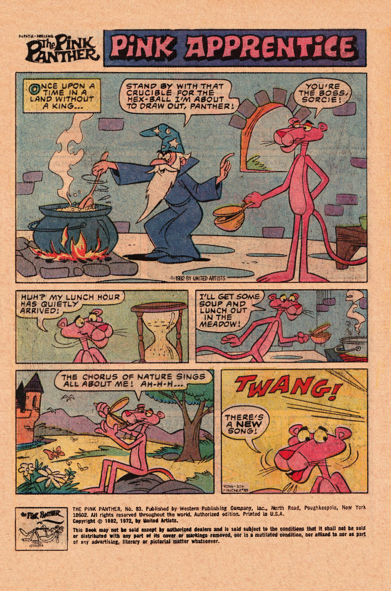 Read online The Pink Panther (1971) comic -  Issue #83 - 3