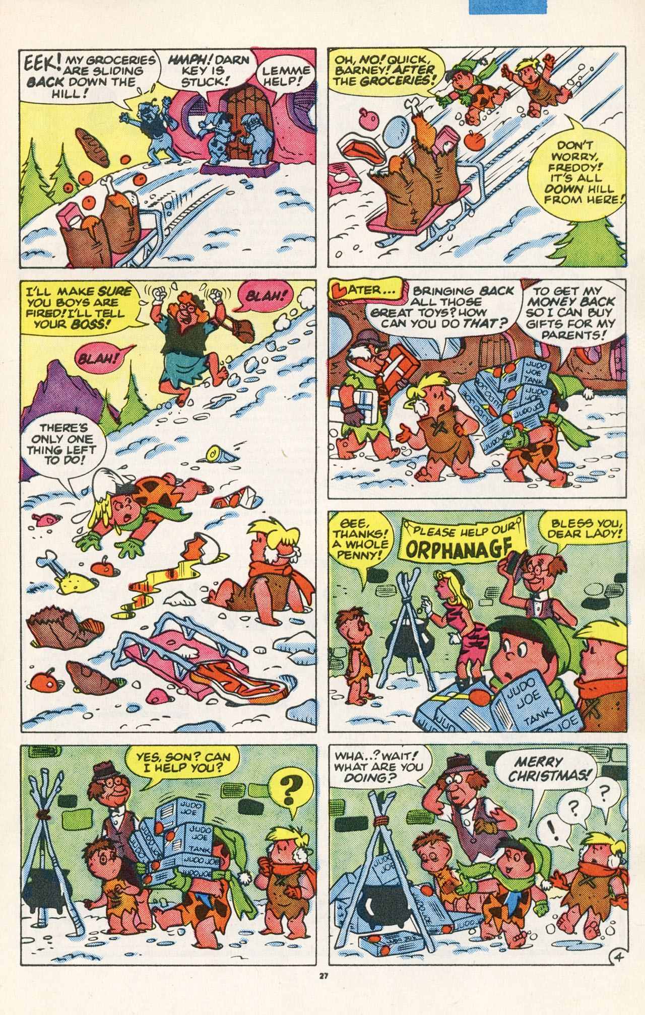Read online The Flintstone Kids comic -  Issue #10 - 29