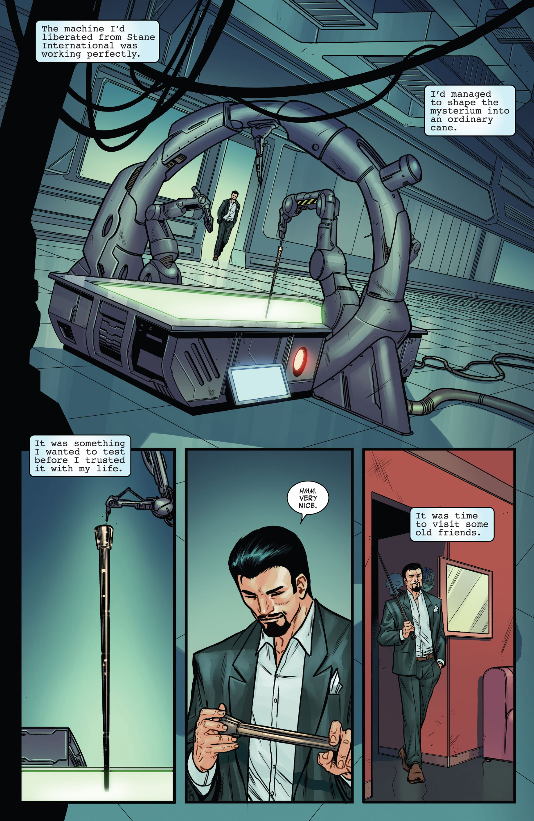 Read online The Invincible Iron Man (2022) comic -  Issue #11 - 18