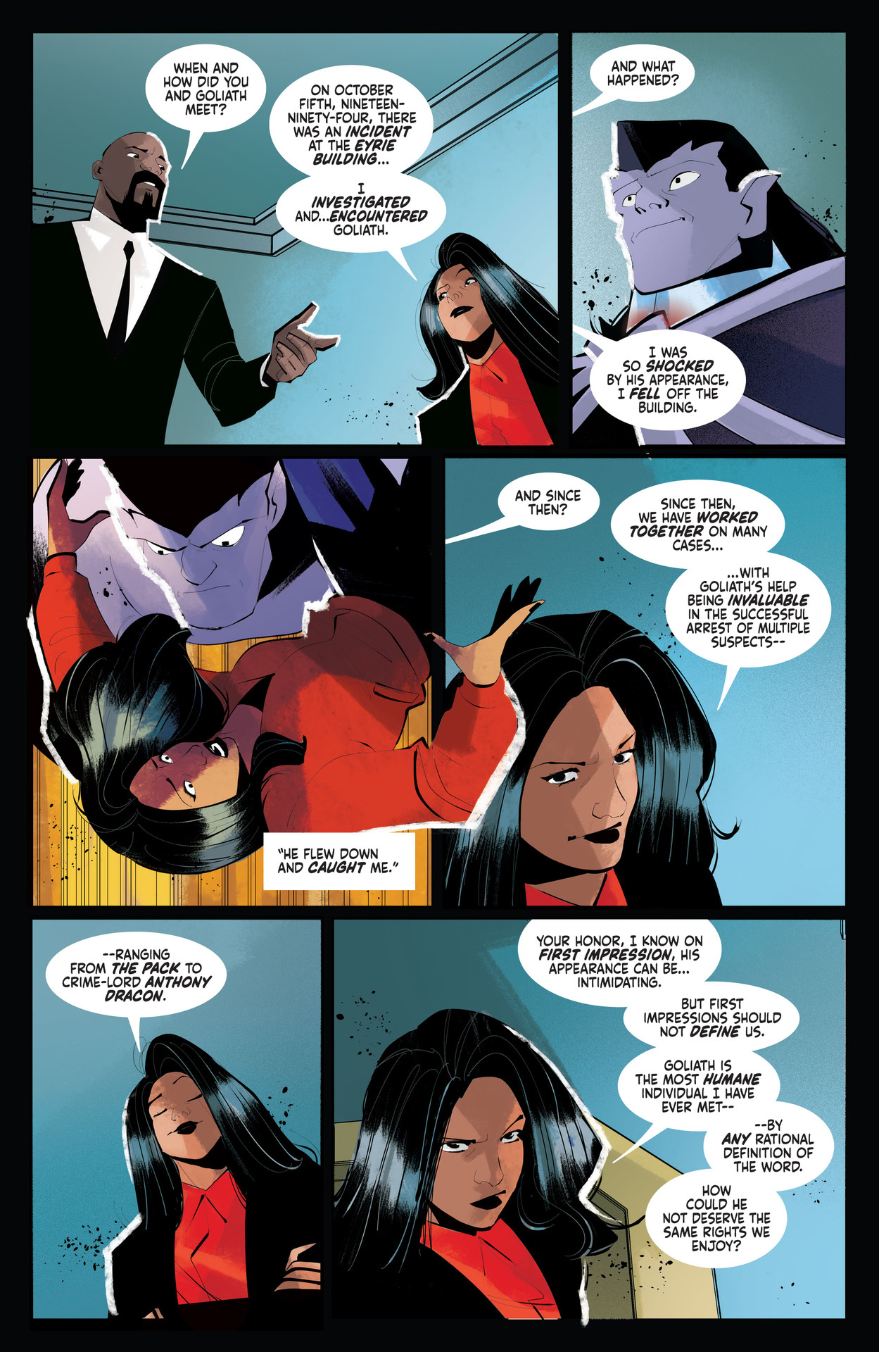 Read online Gargoyles (2022) comic -  Issue #10 - 11