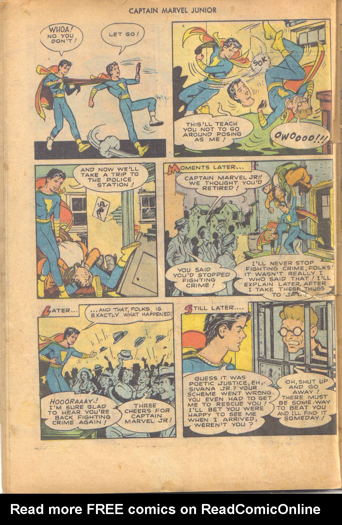 Read online Captain Marvel, Jr. comic -  Issue #66 - 22