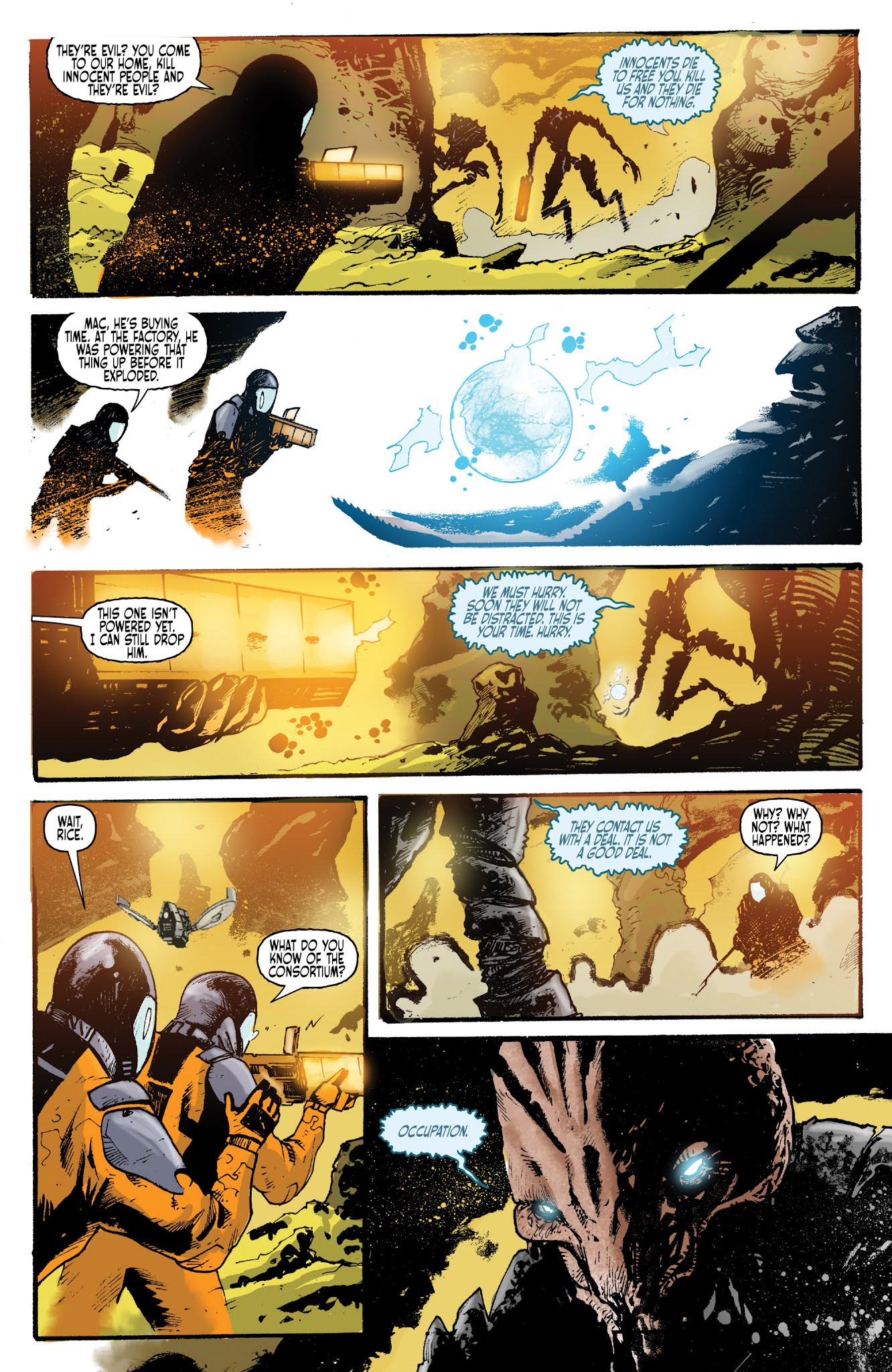 Read online Port of Earth comic -  Issue #8 - 10