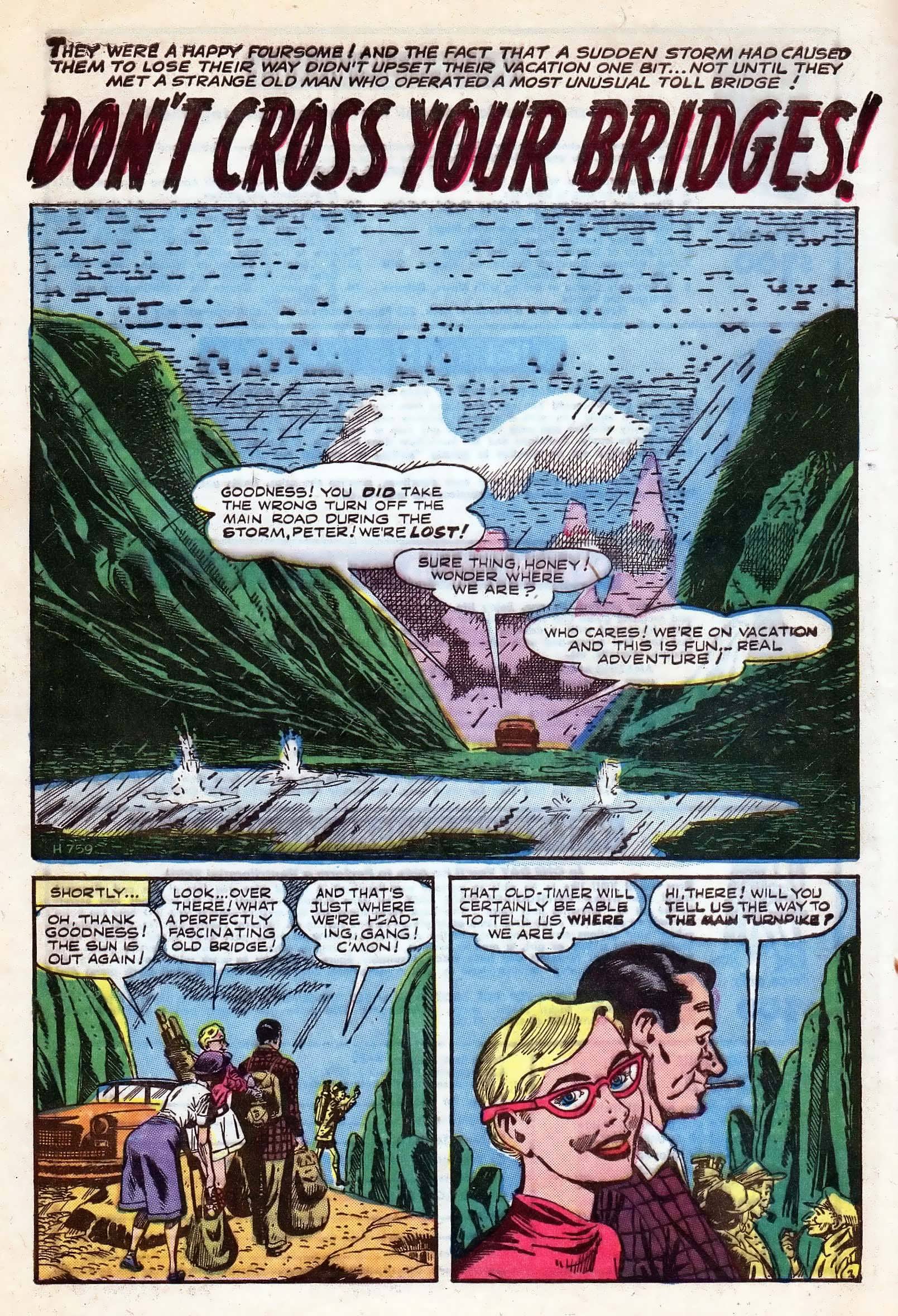Read online Strange Stories of Suspense comic -  Issue #8 - 8