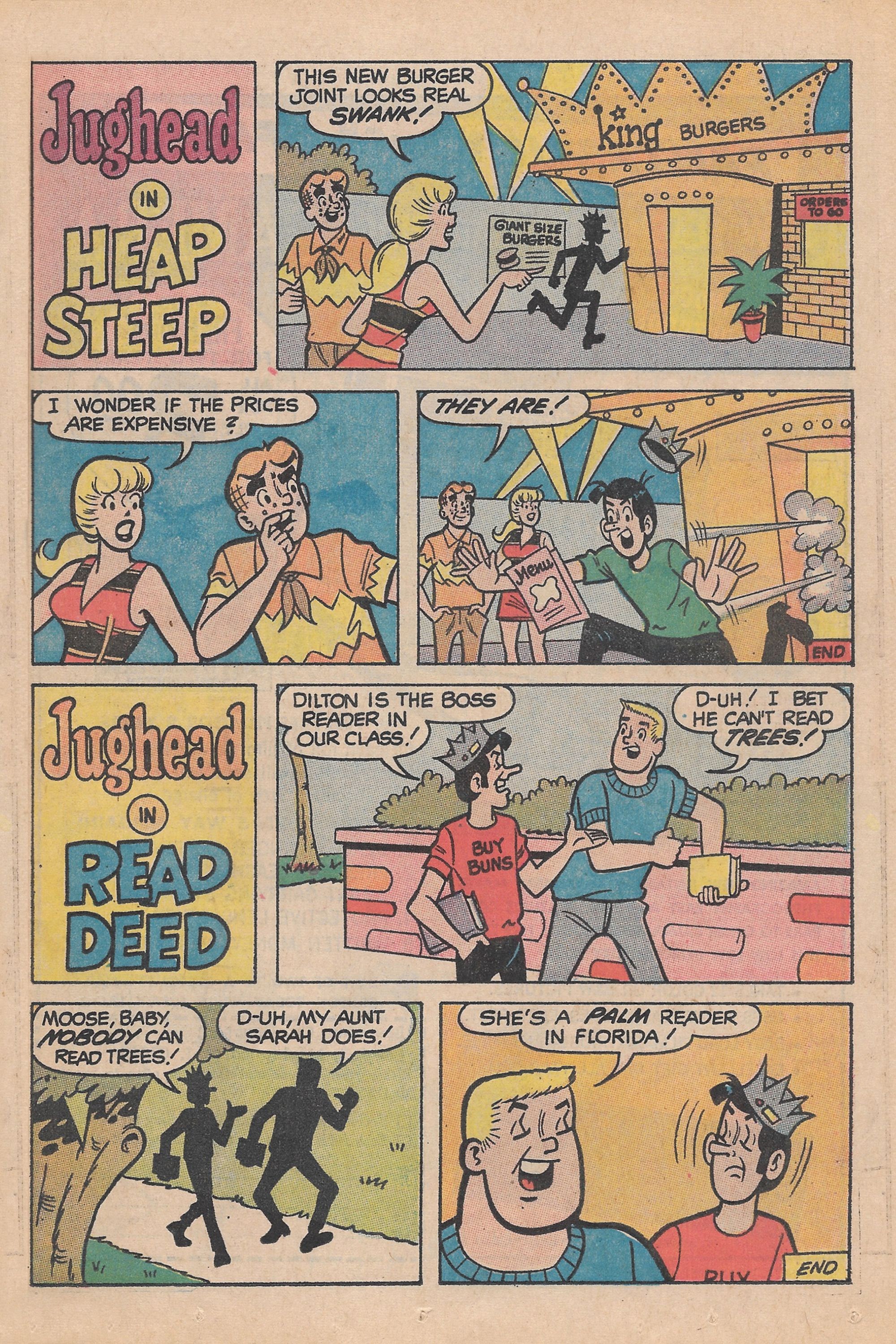 Read online Jughead's Jokes comic -  Issue #16 - 11