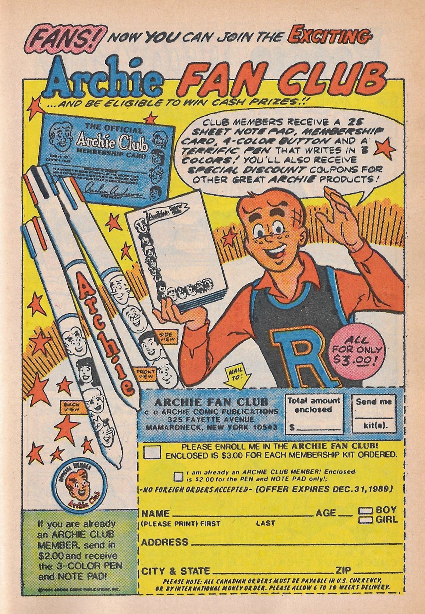 Read online Archie Digest Magazine comic -  Issue #97 - 105