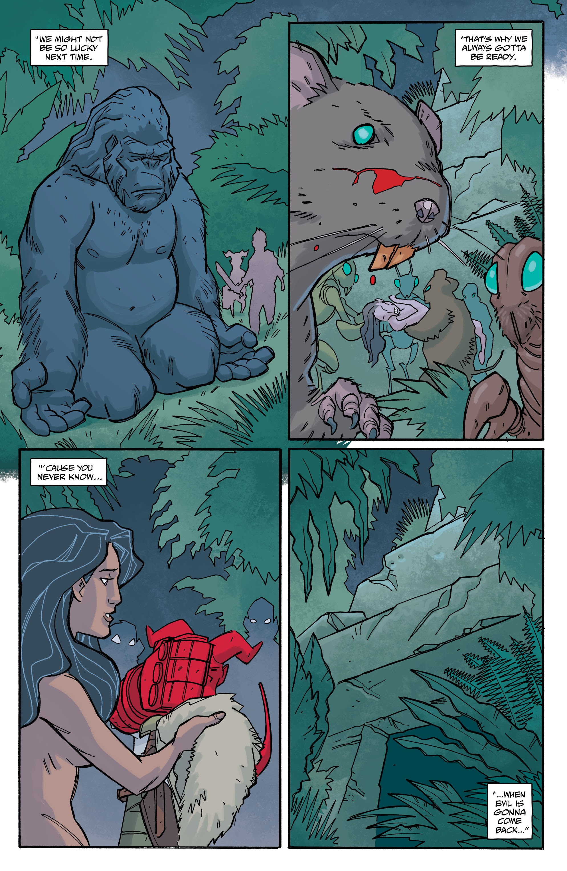 Read online Young Hellboy comic -  Issue #4 - 20