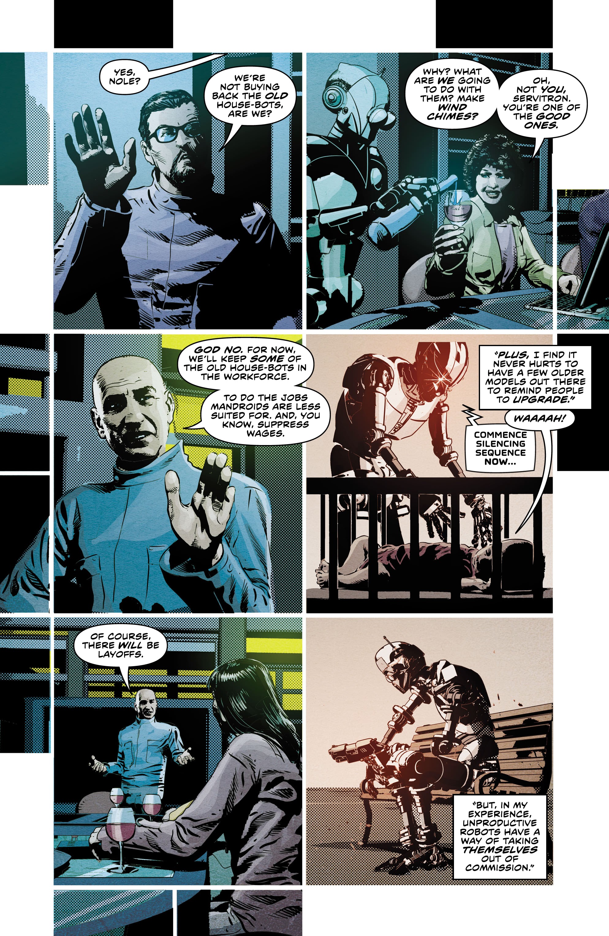 Read online Not All Robots comic -  Issue #3 - 9