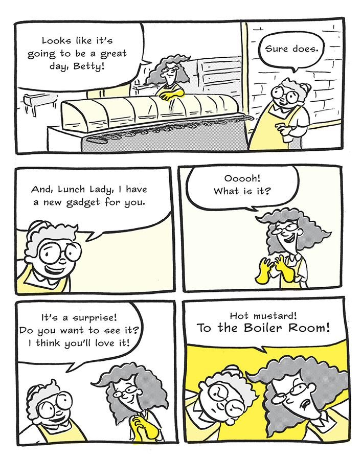 Read online Lunch Lady and the Schoolwide Scuffle comic -  Issue # TPB - 89